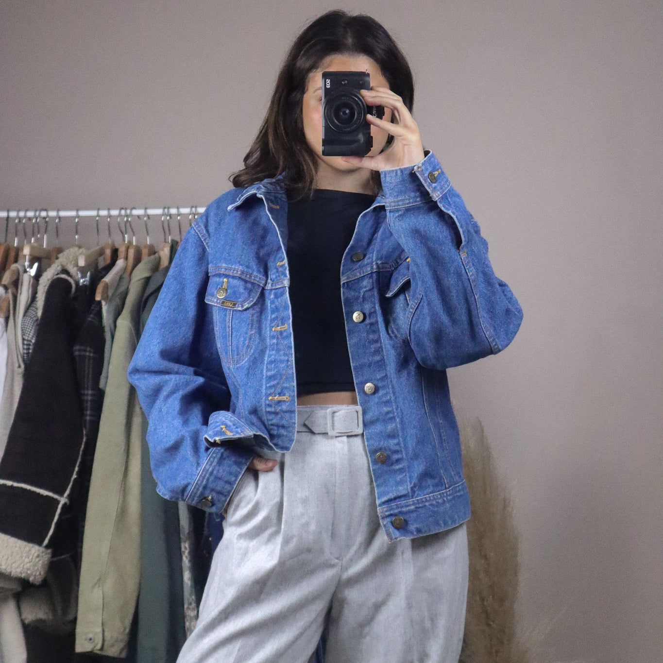 Made in Canada x Vintage x Lee Denim Jacket (M/L)