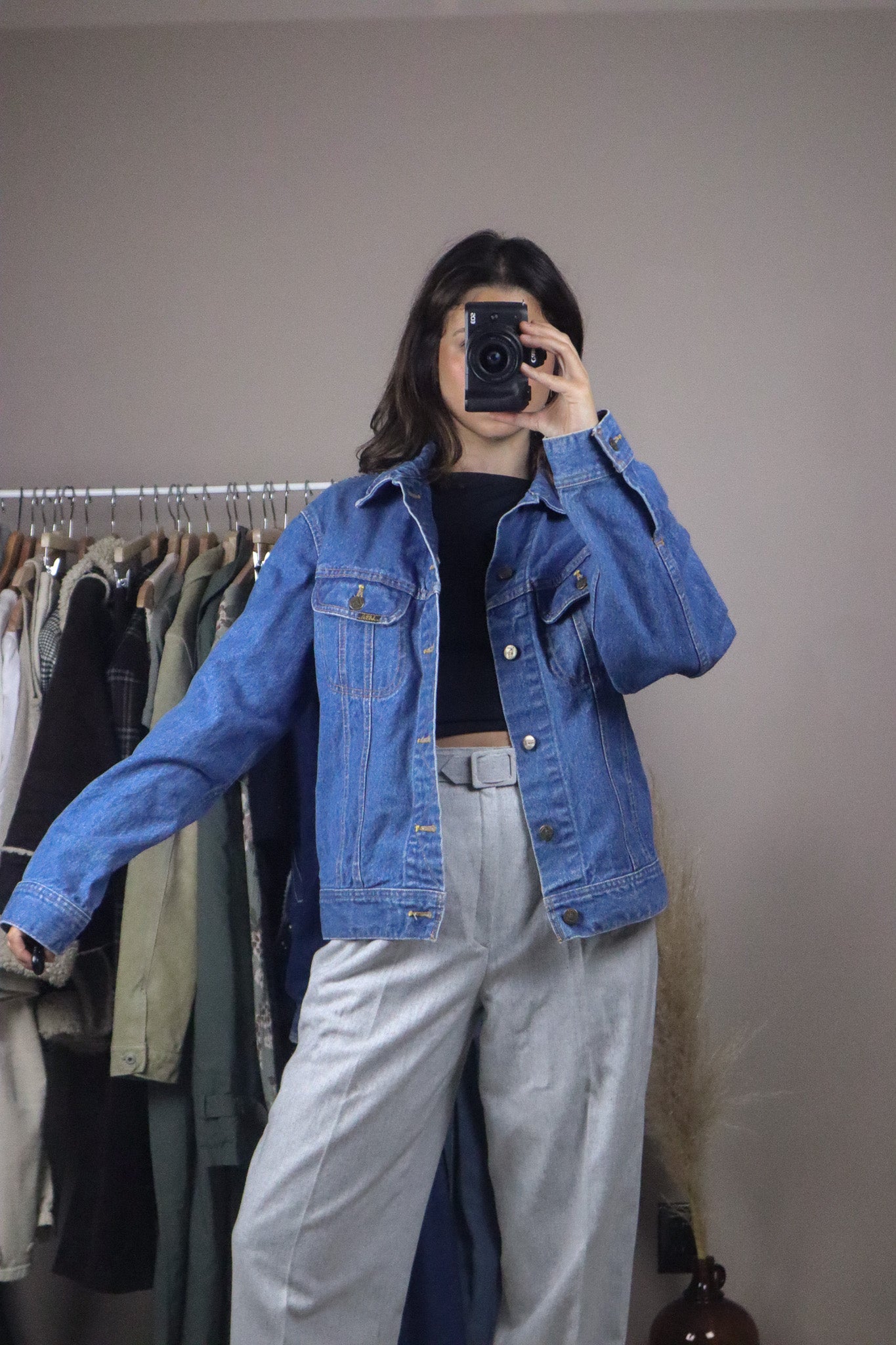Made in Canada x Vintage x Lee Denim Jacket (M/L)