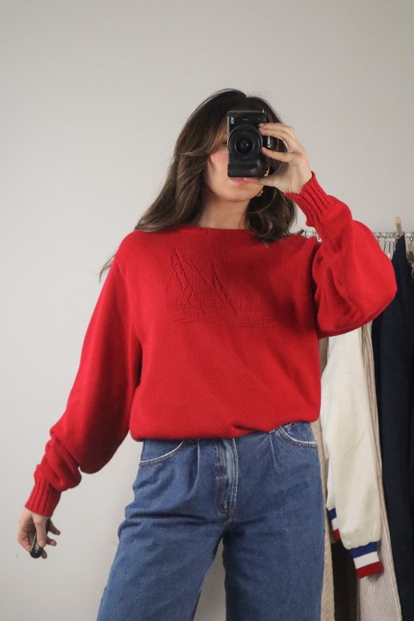 Made in USA x Vintage x Graphic Knit (S-L)