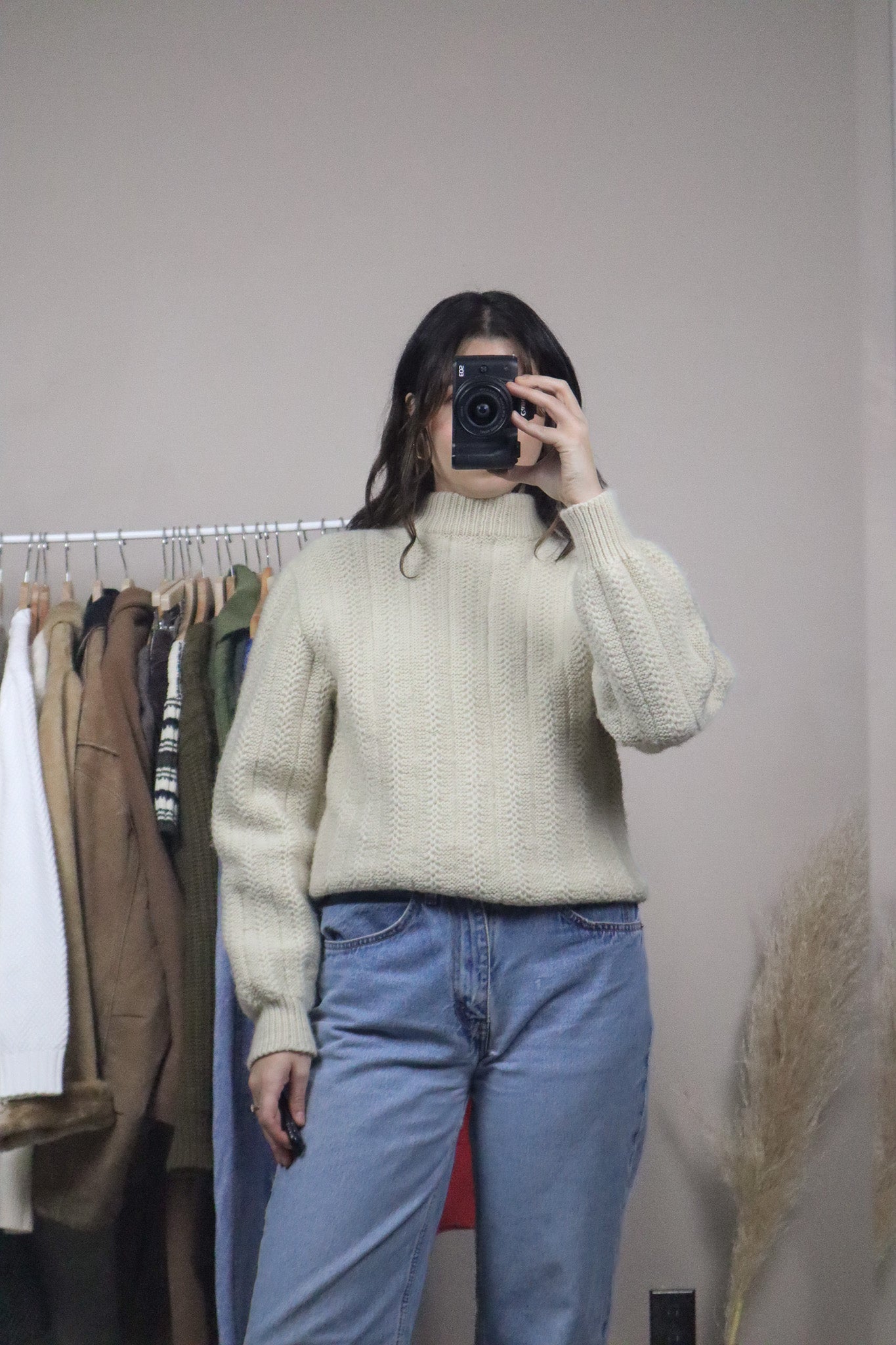 Handmade x Wool Chunky Knit (S/M)
