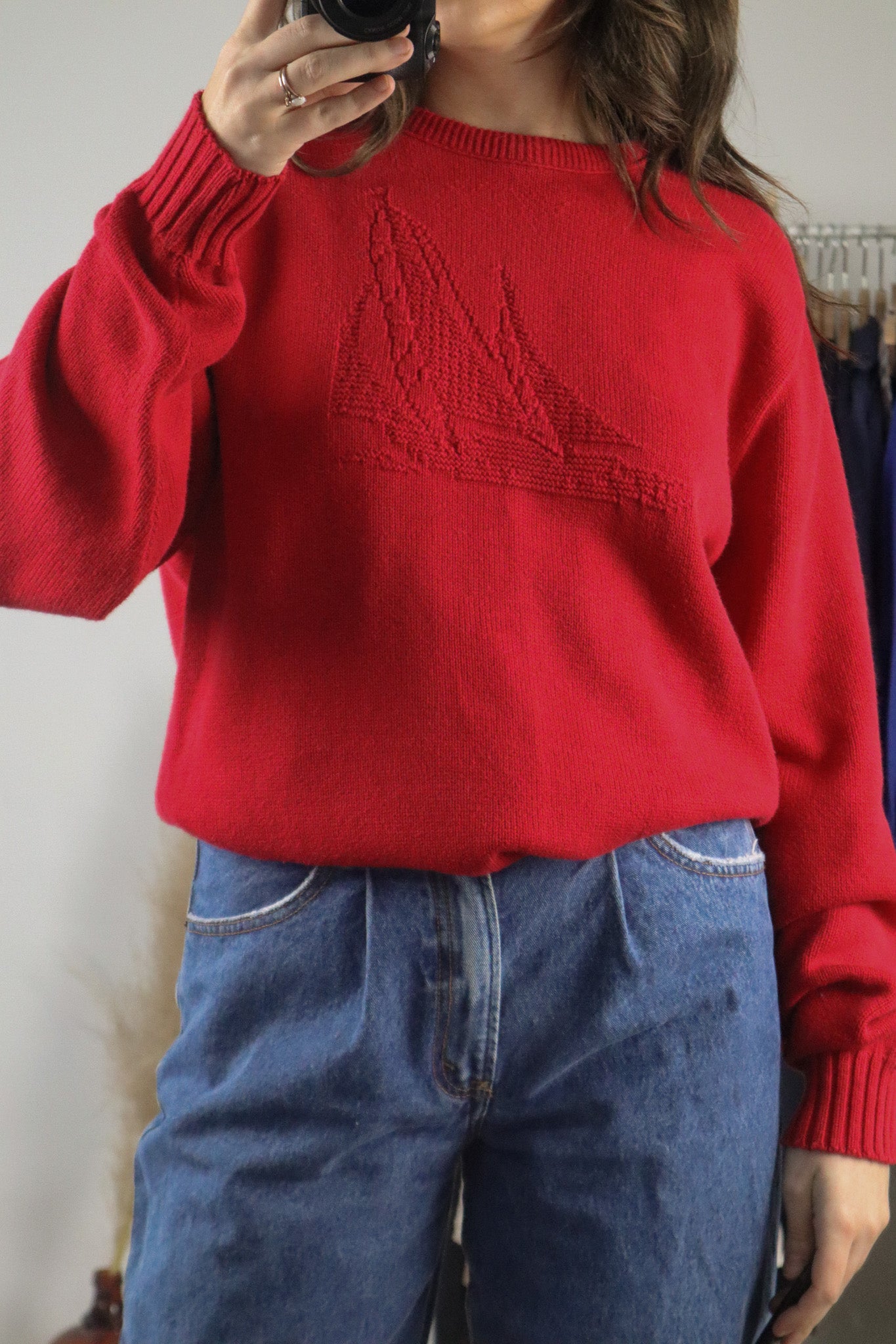 Made in USA x Vintage x Graphic Knit (S-L)