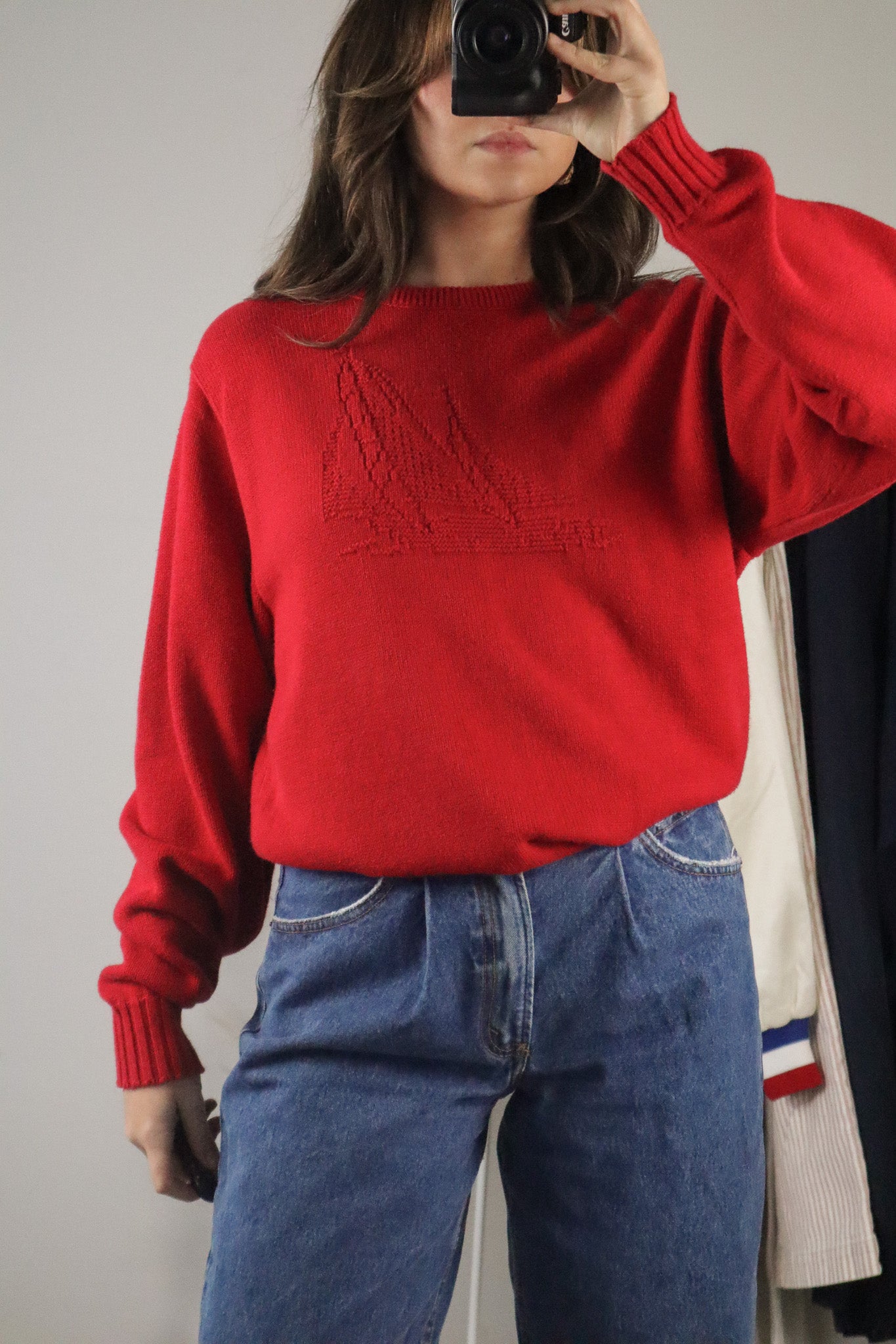 Made in USA x Vintage x Graphic Knit (S-L)