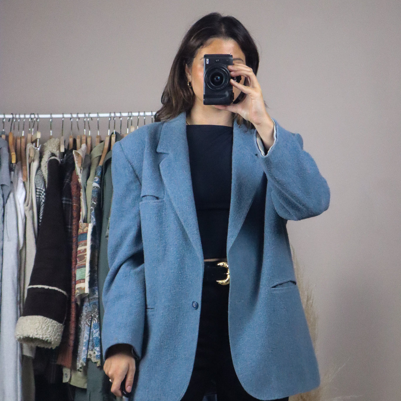 Made in USSR x Vintage x Wool Blend Blazer (L/XL)