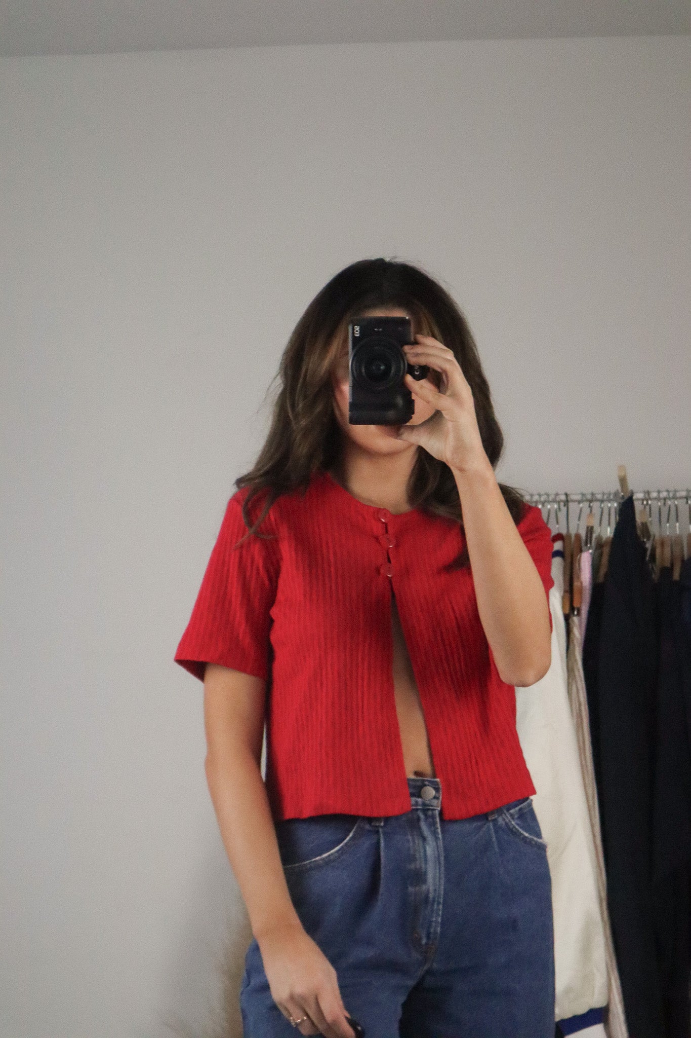 Made in Canada x Vintage x Short-Sleeve Top (S)