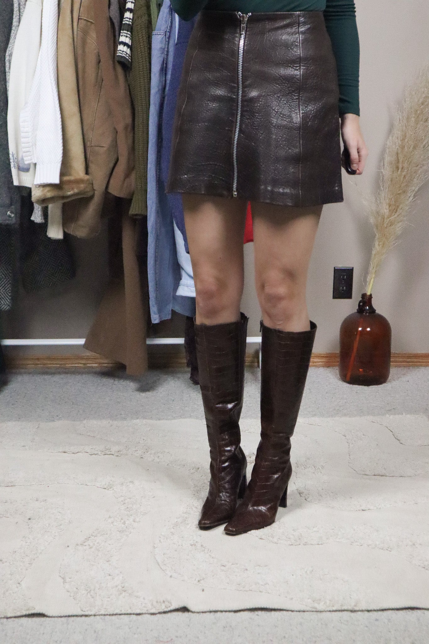 Made in Italy x Vintage x Leather Boots (8.5)