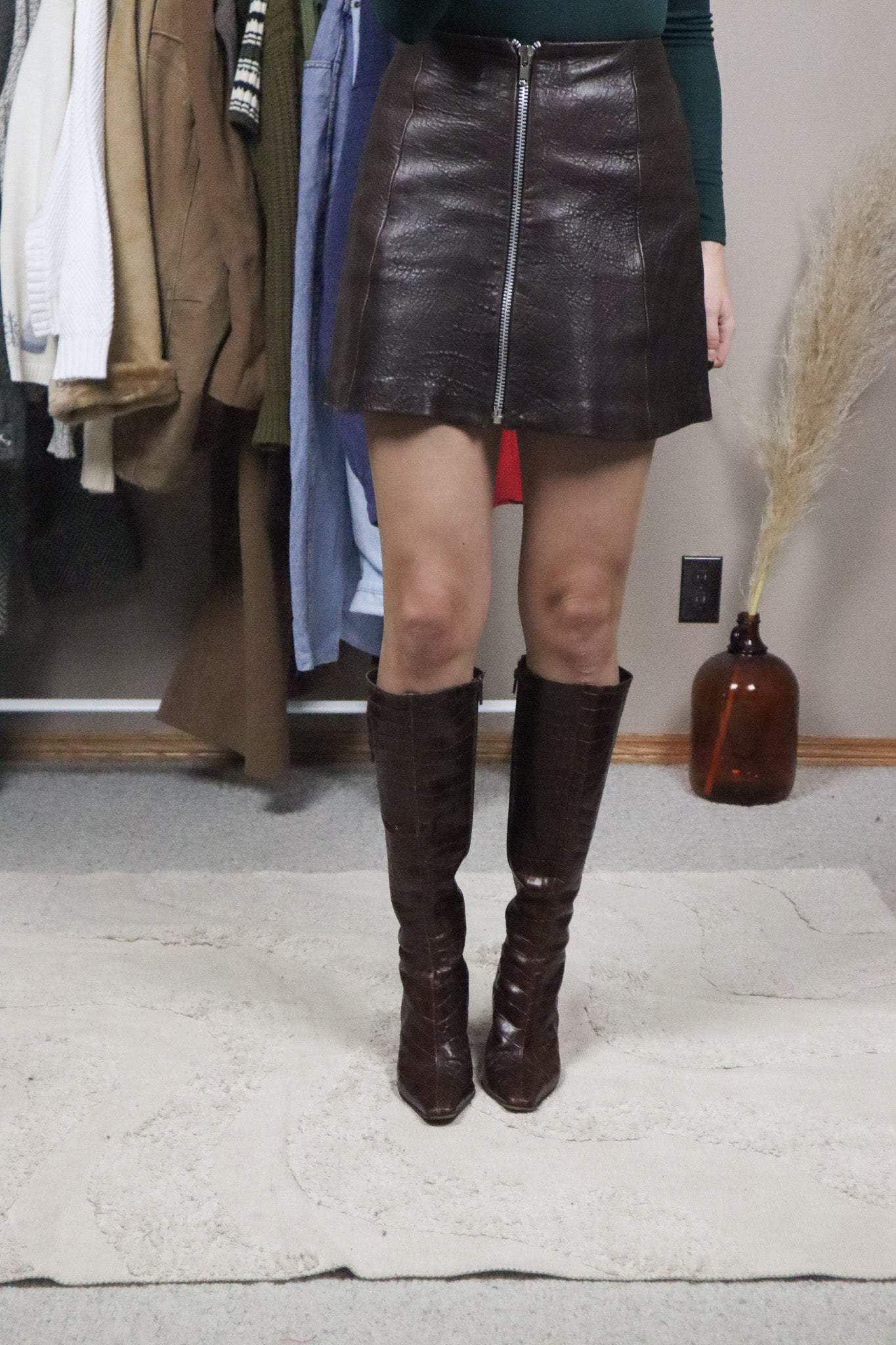 Made in Italy x Vintage x Leather Boots (8.5)