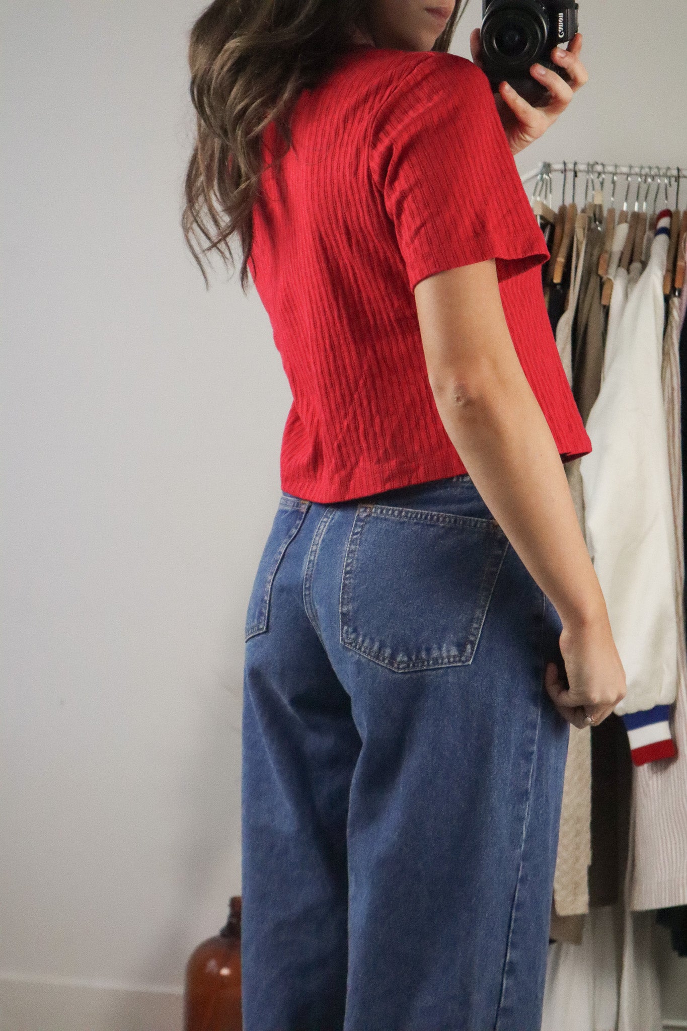 Made in Canada x Vintage x Short-Sleeve Top (S)
