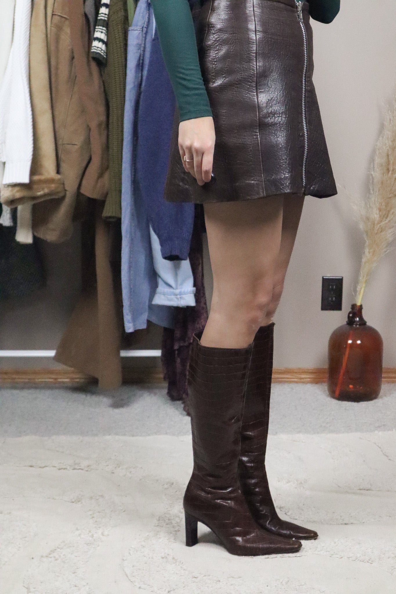 Made in Italy x Vintage x Leather Boots (8.5)