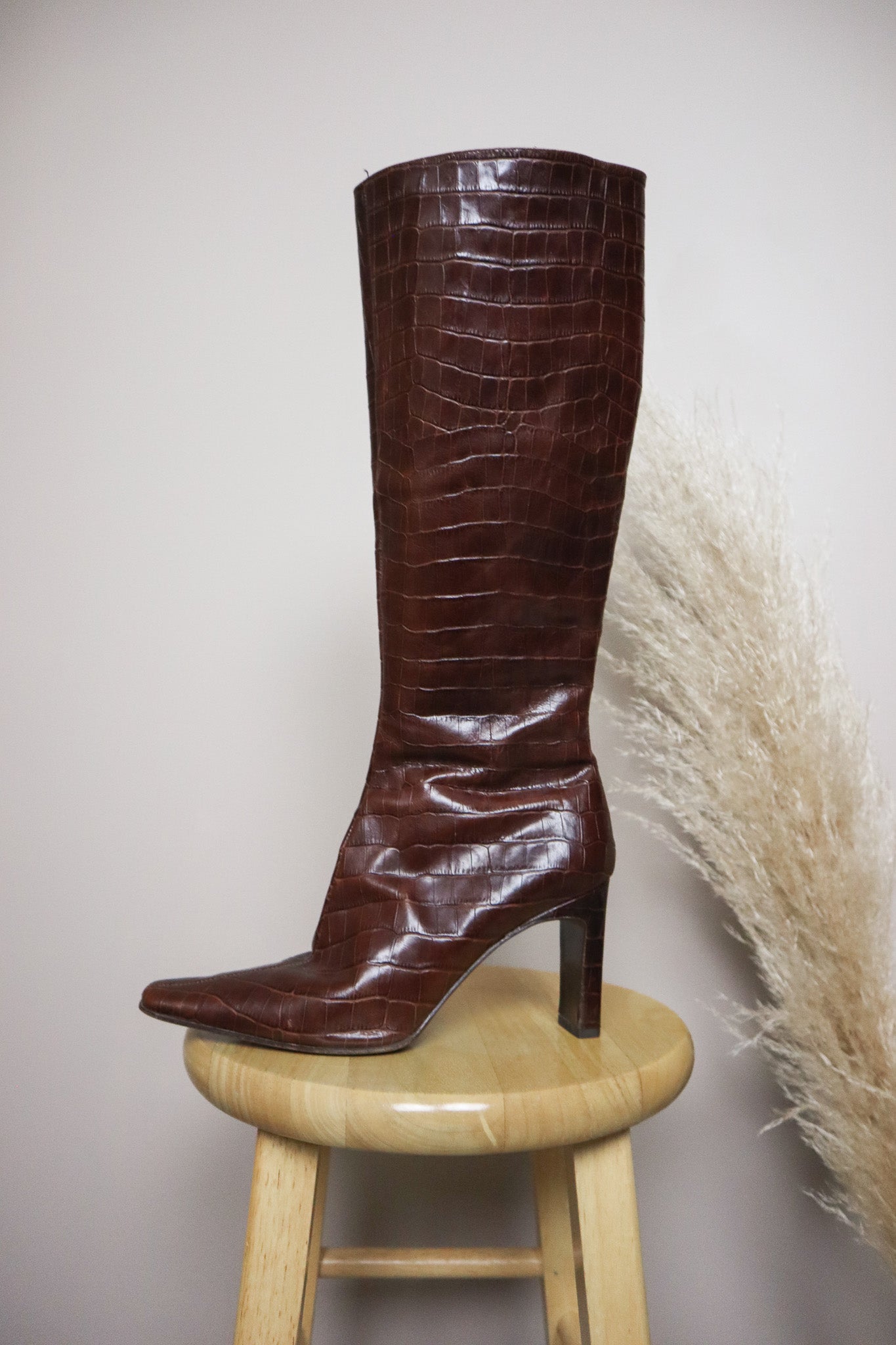 Made in Italy x Vintage x Leather Boots (8.5)