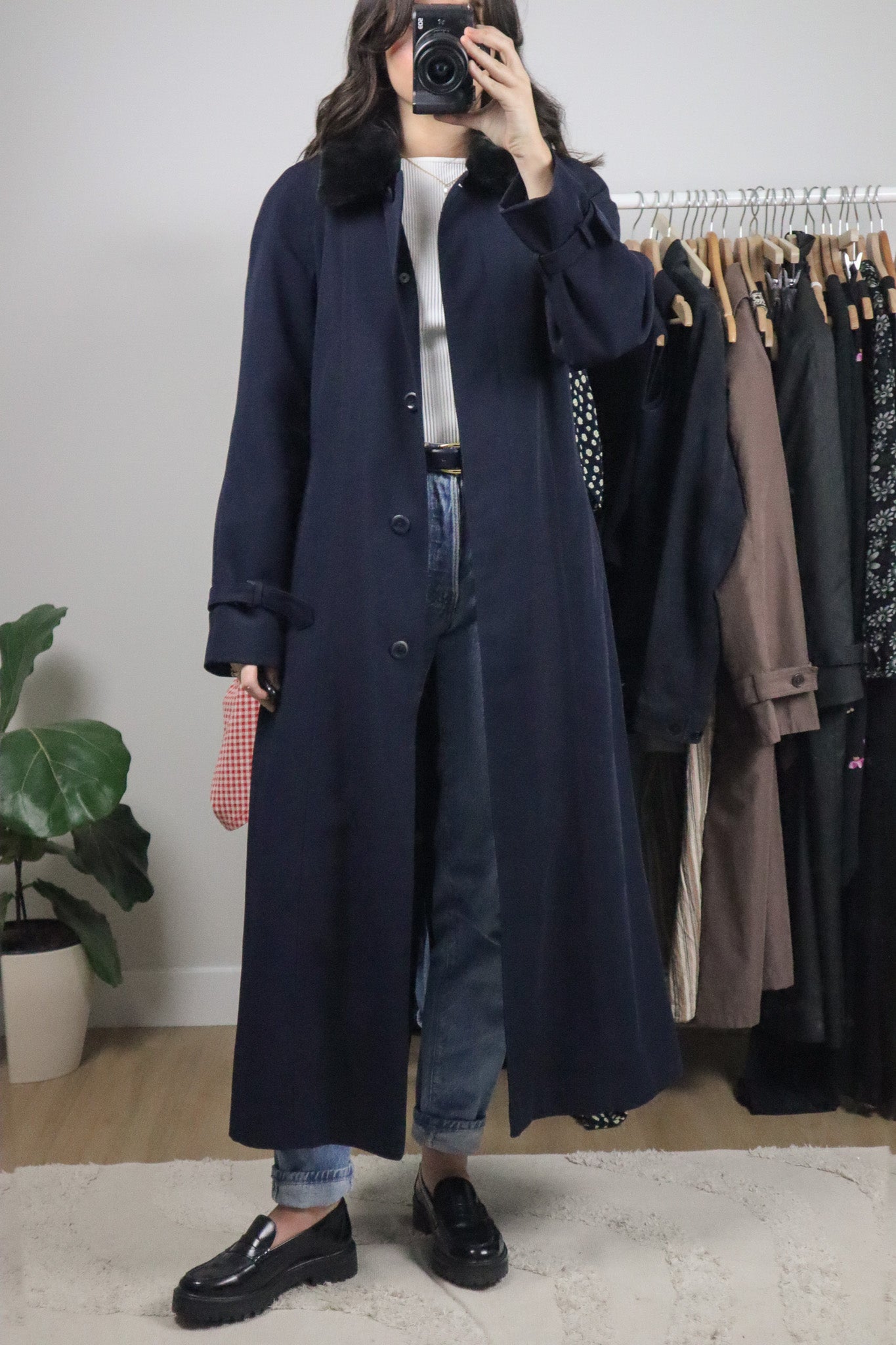 Vintage x Utex x Faux Fur Collar Jacket (8)