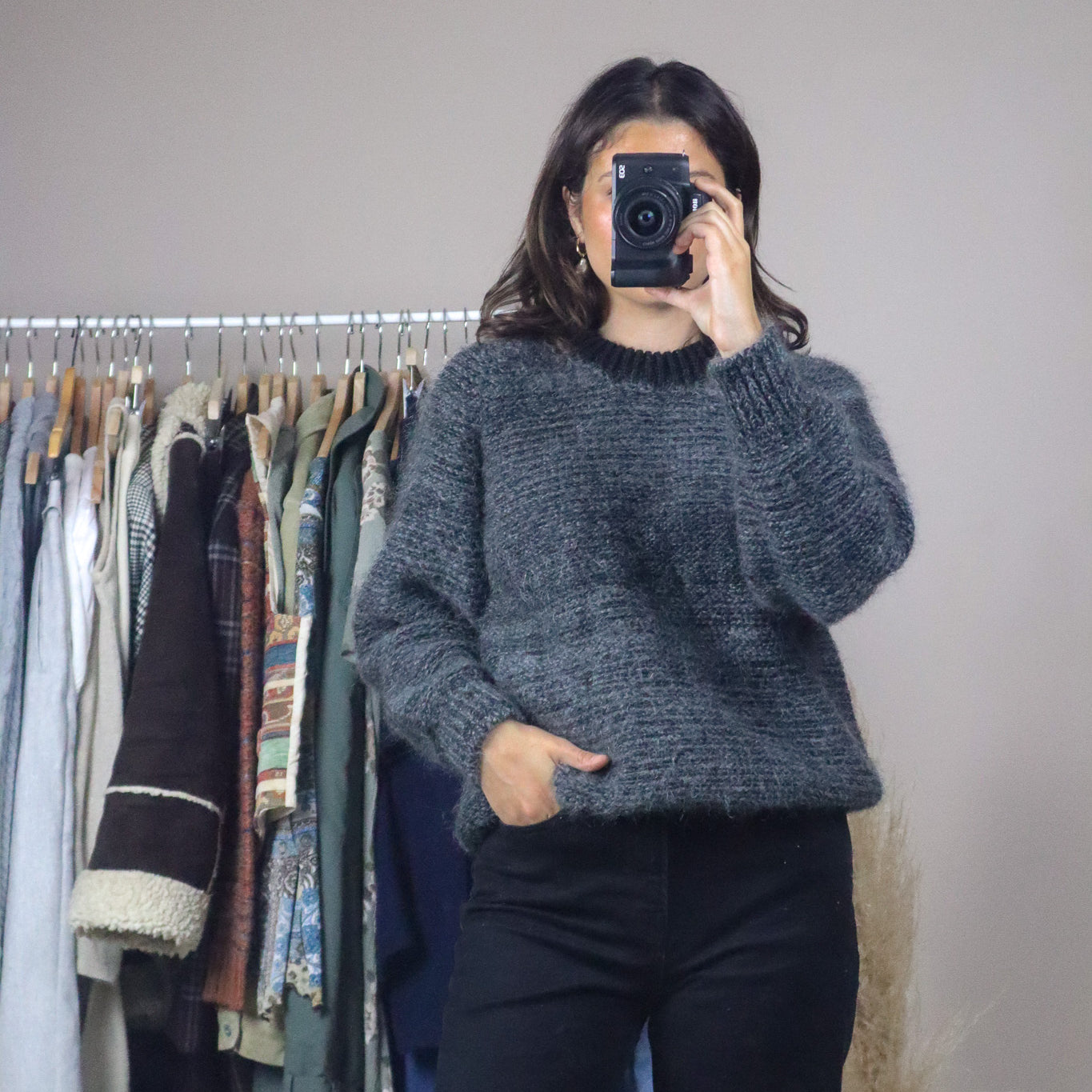 Vintage x Wool Chunky Knit (M)