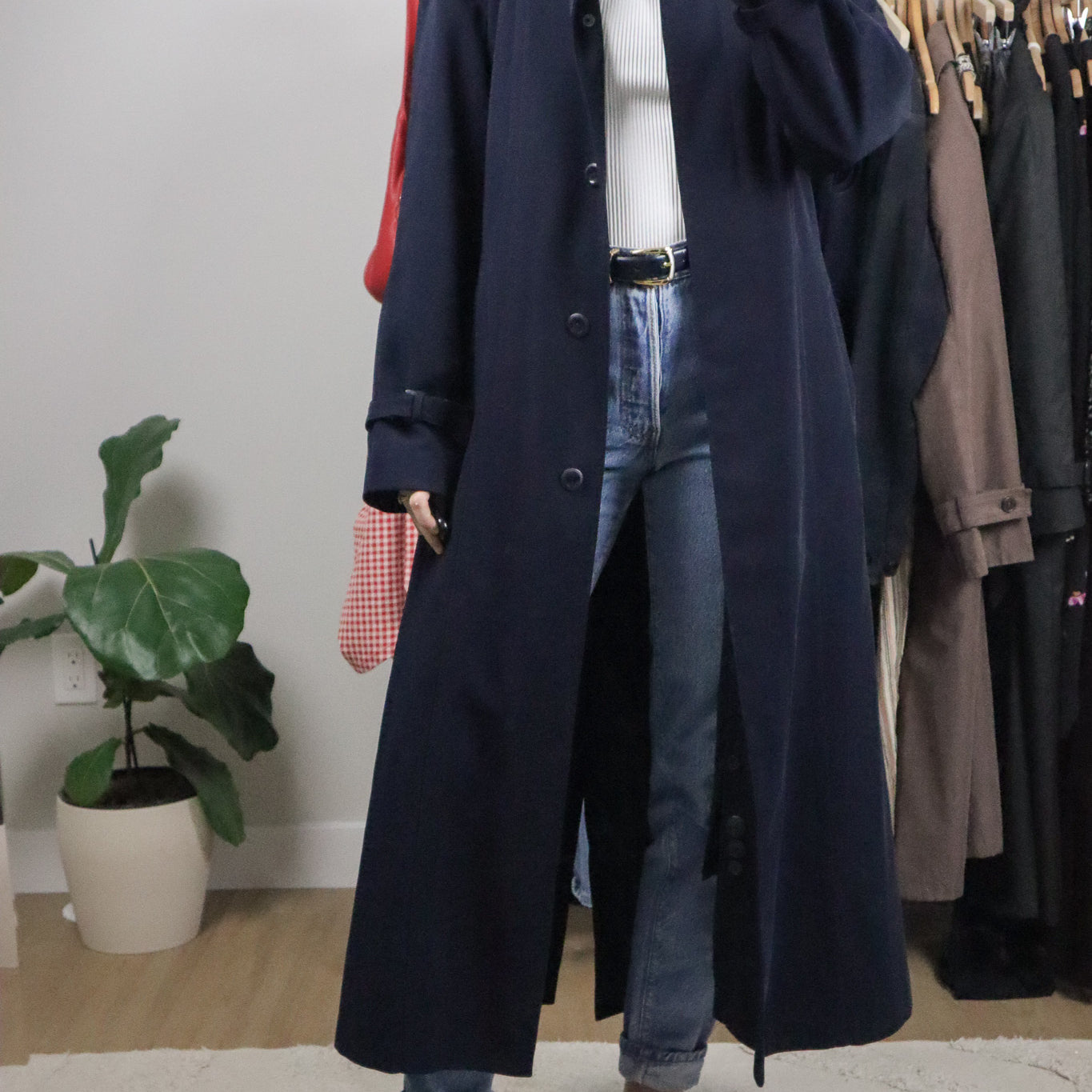 Vintage x Utex x Faux Fur Collar Jacket (8)
