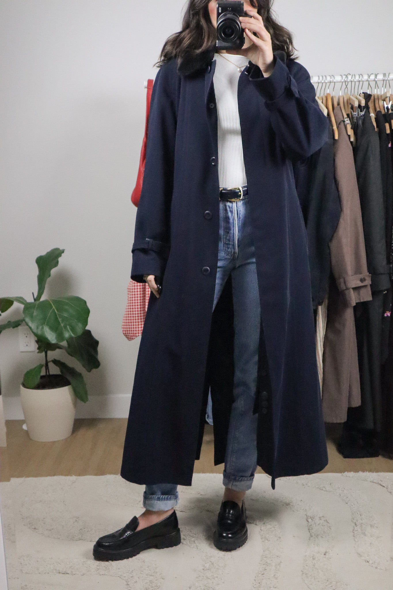 Vintage x Utex x Faux Fur Collar Jacket (8)
