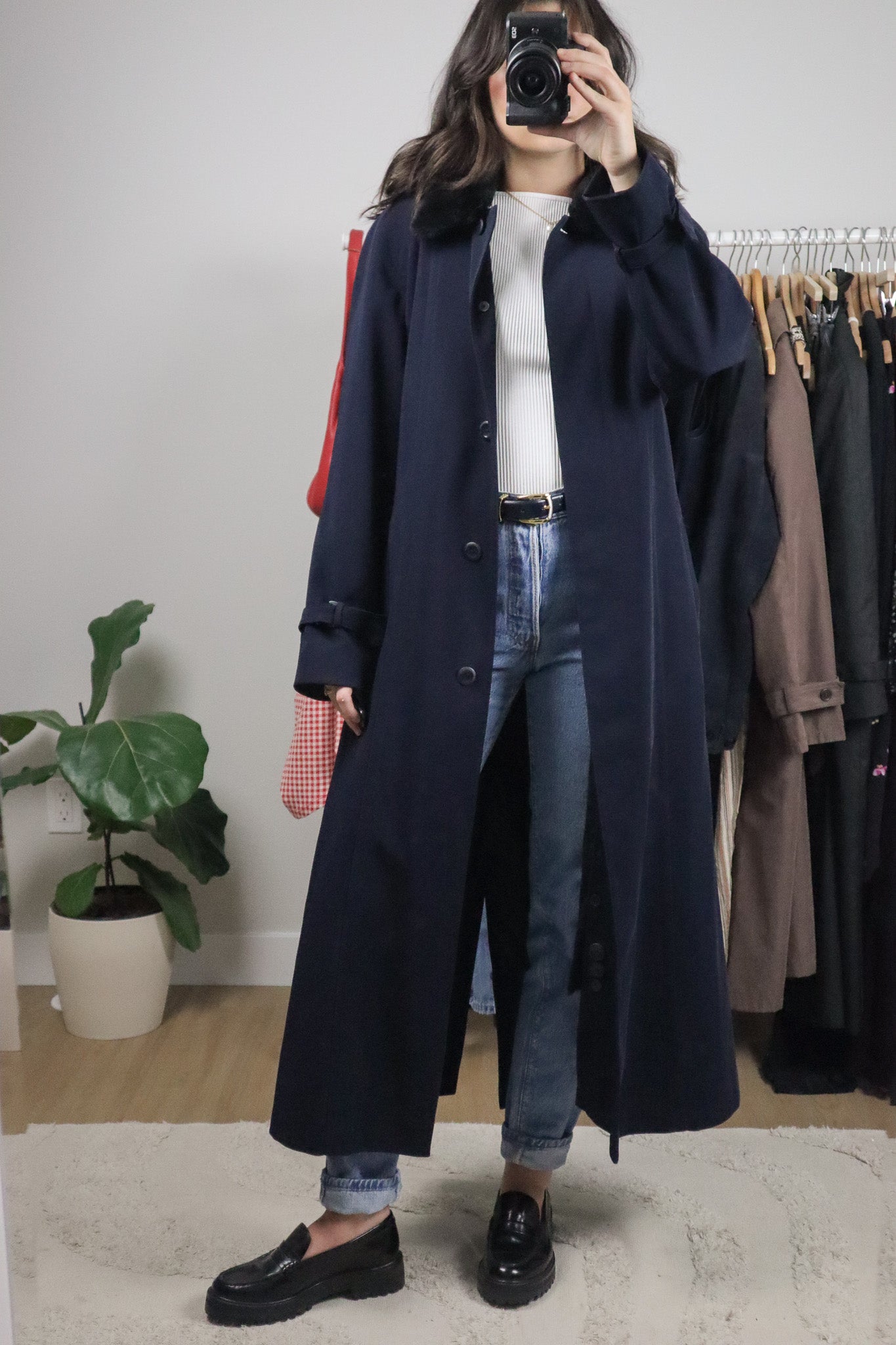 Vintage x Utex x Faux Fur Collar Jacket (8)
