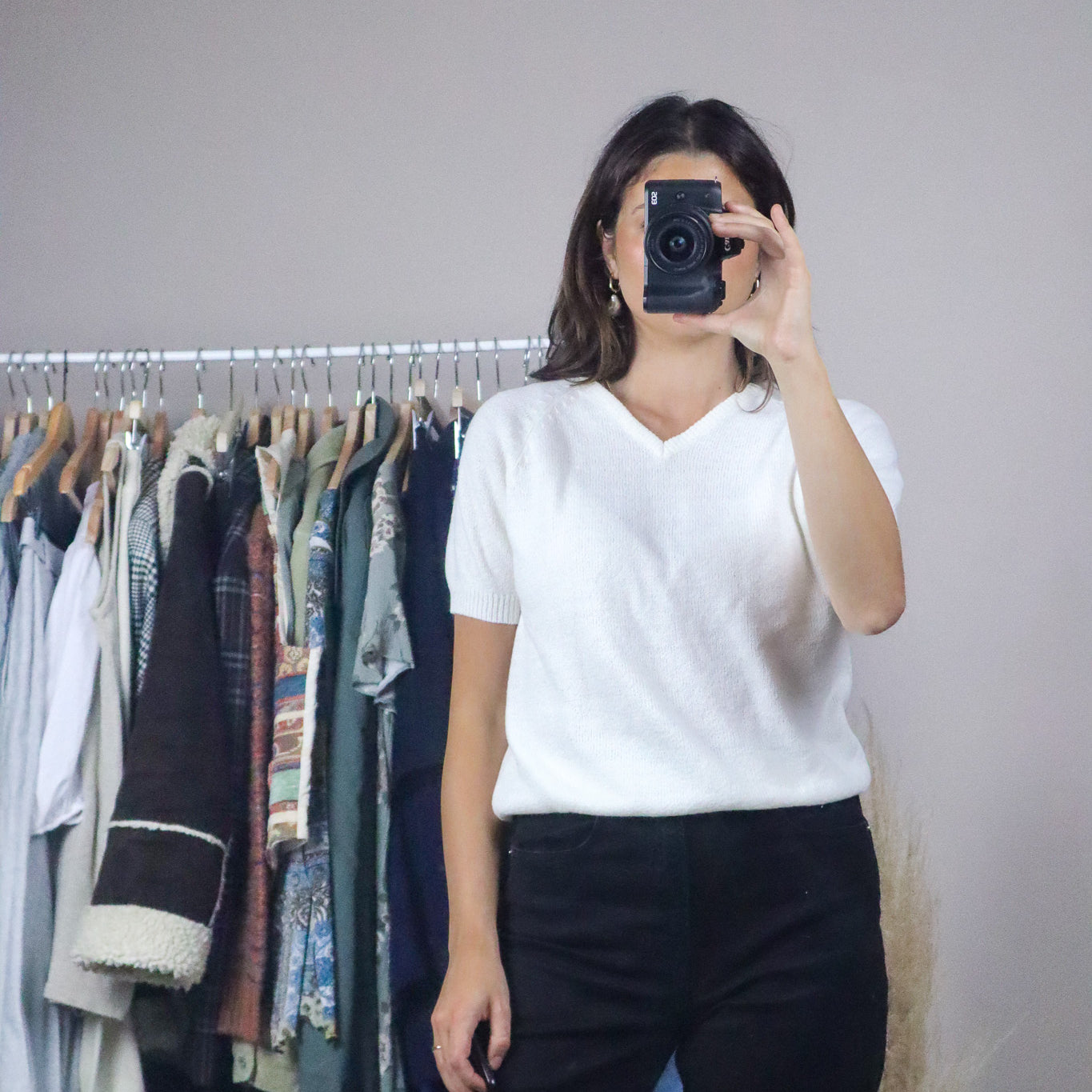 Vintage x Knit Top (M)