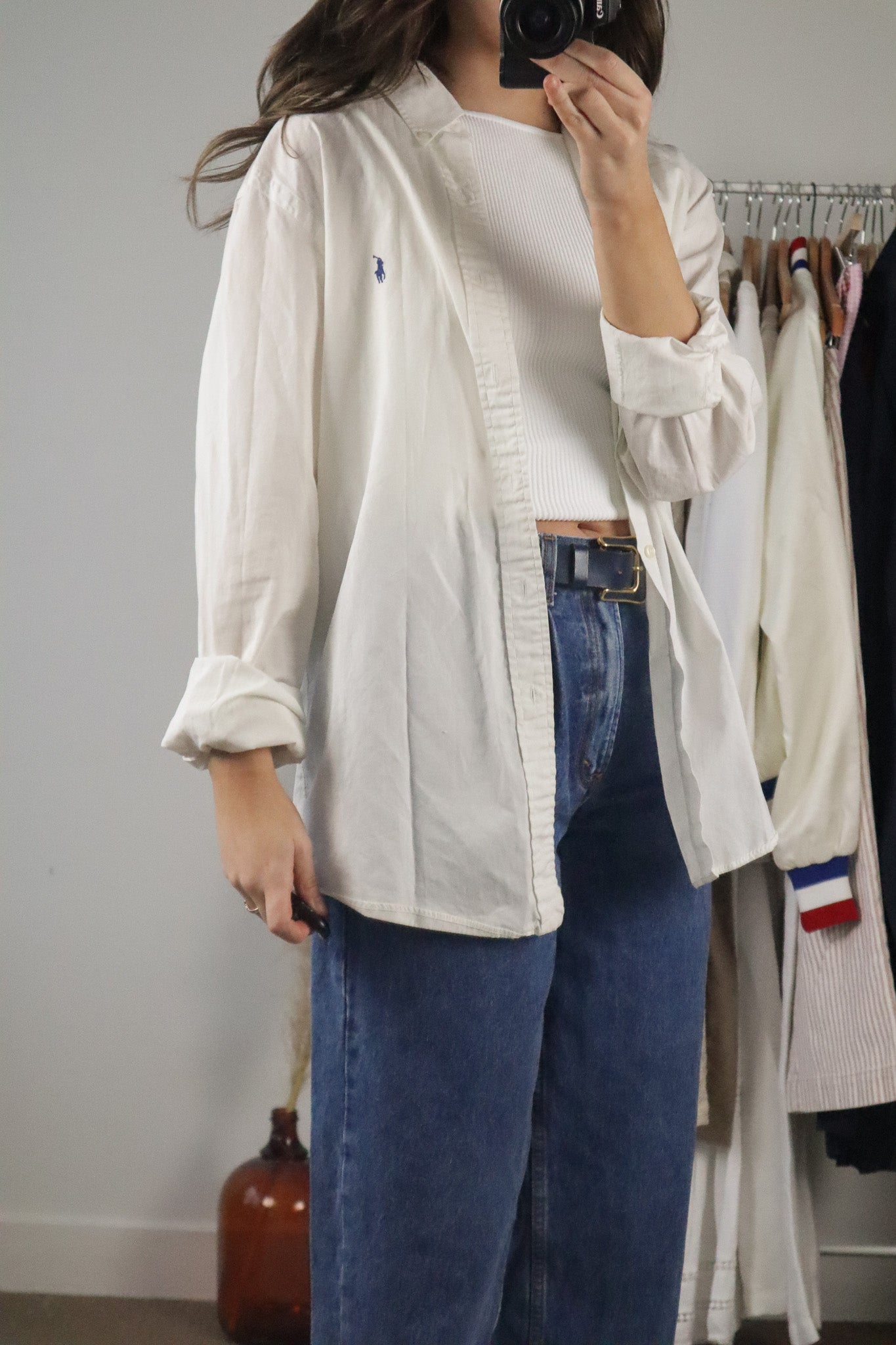 Vintage x Polo Button-Up Shirt (M)
