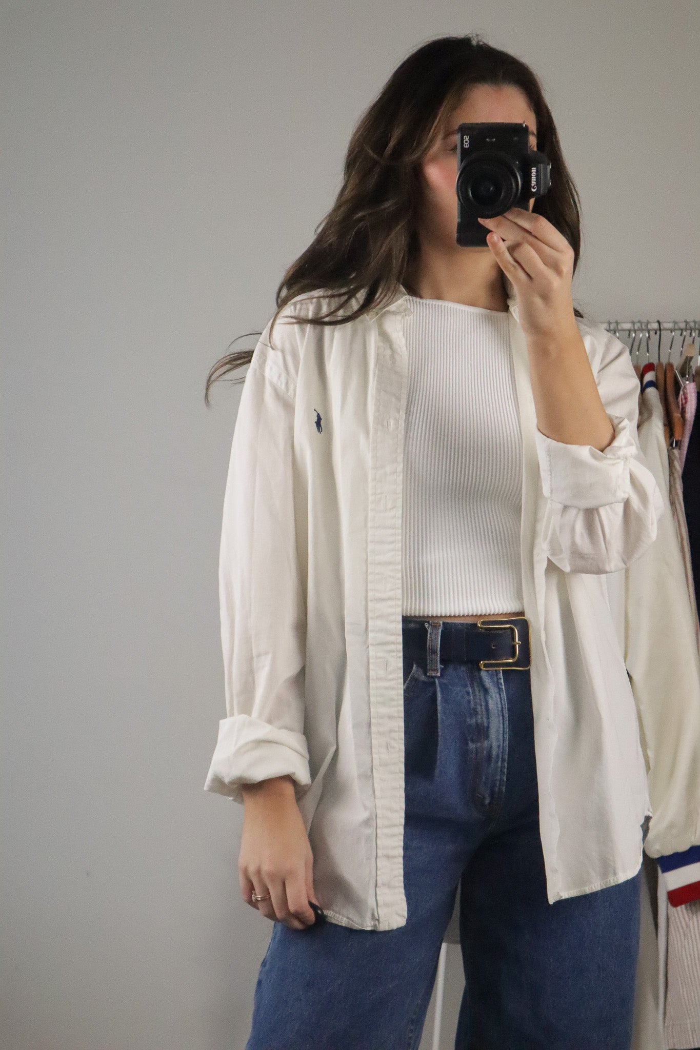 Vintage x Polo Button-Up Shirt (M)