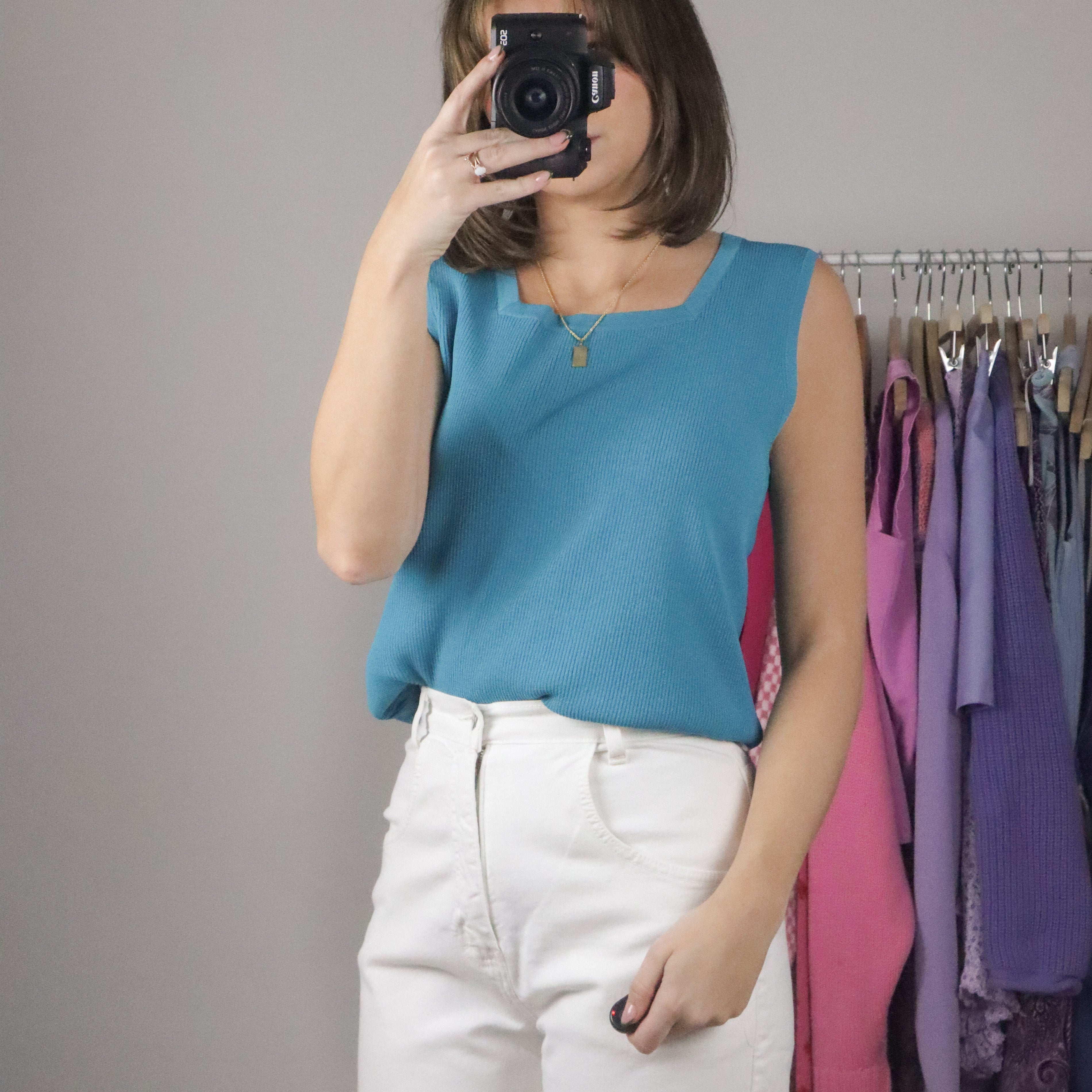 Vintage x Square Neck Tank (L)