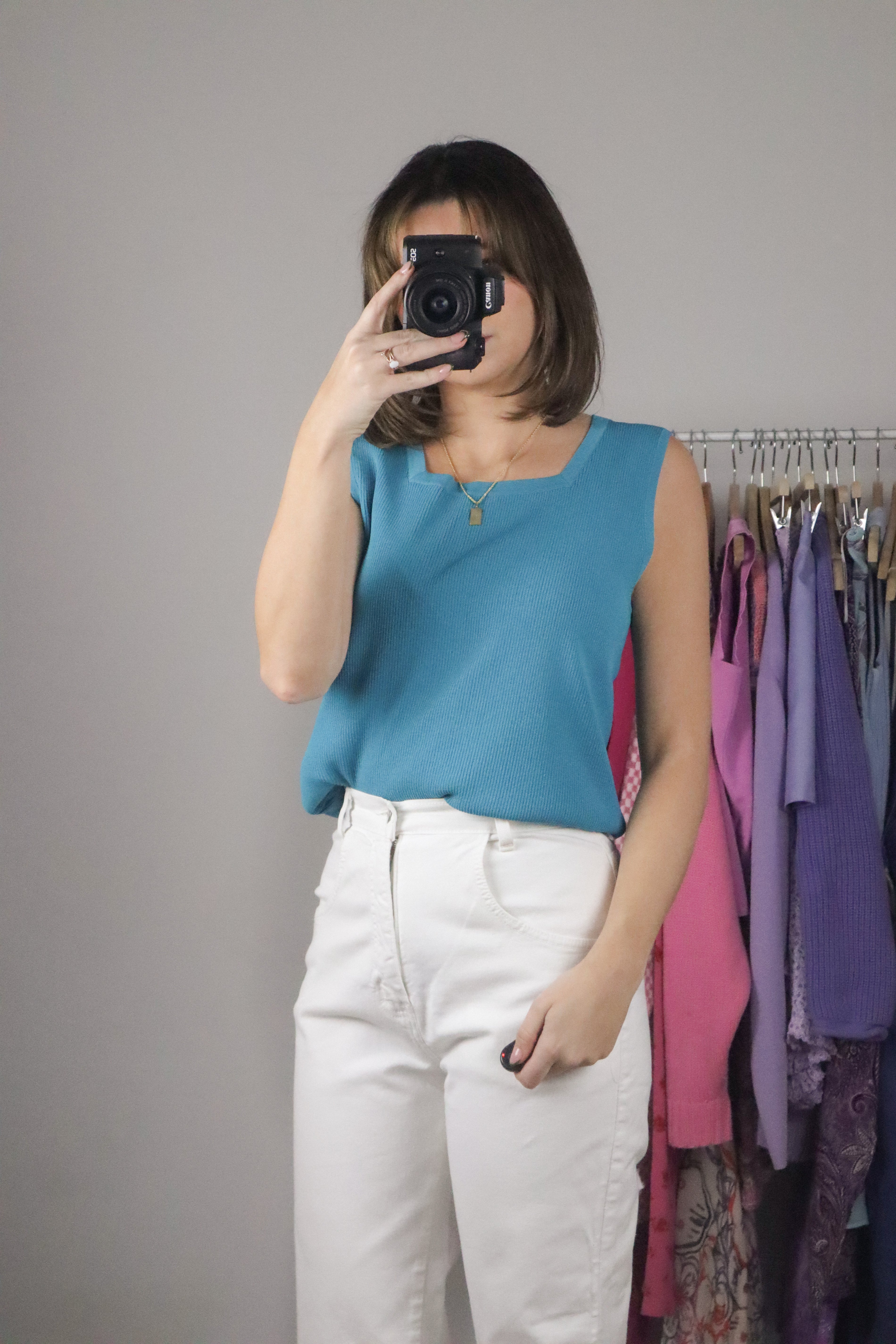 Vintage x Square Neck Tank (L)