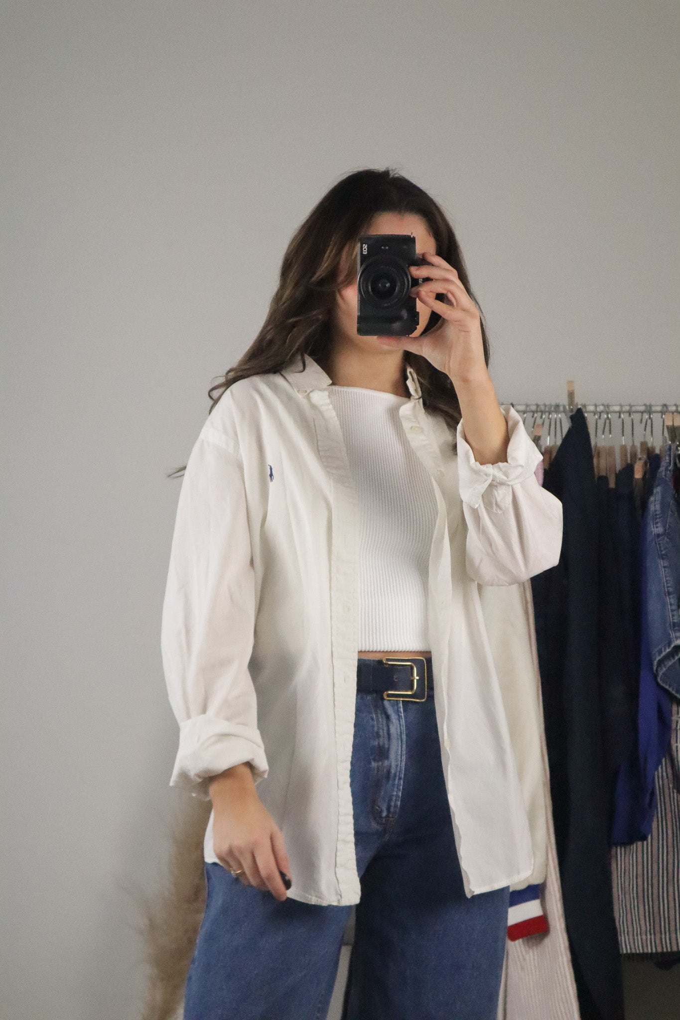 Vintage x Polo Button-Up Shirt (M)