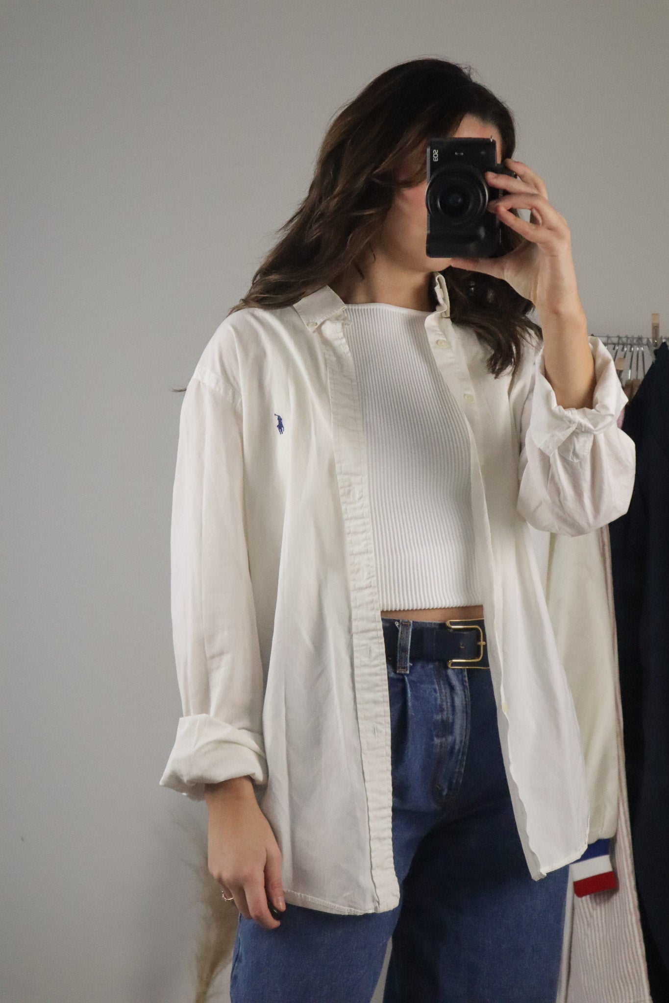Vintage x Polo Button-Up Shirt (M)
