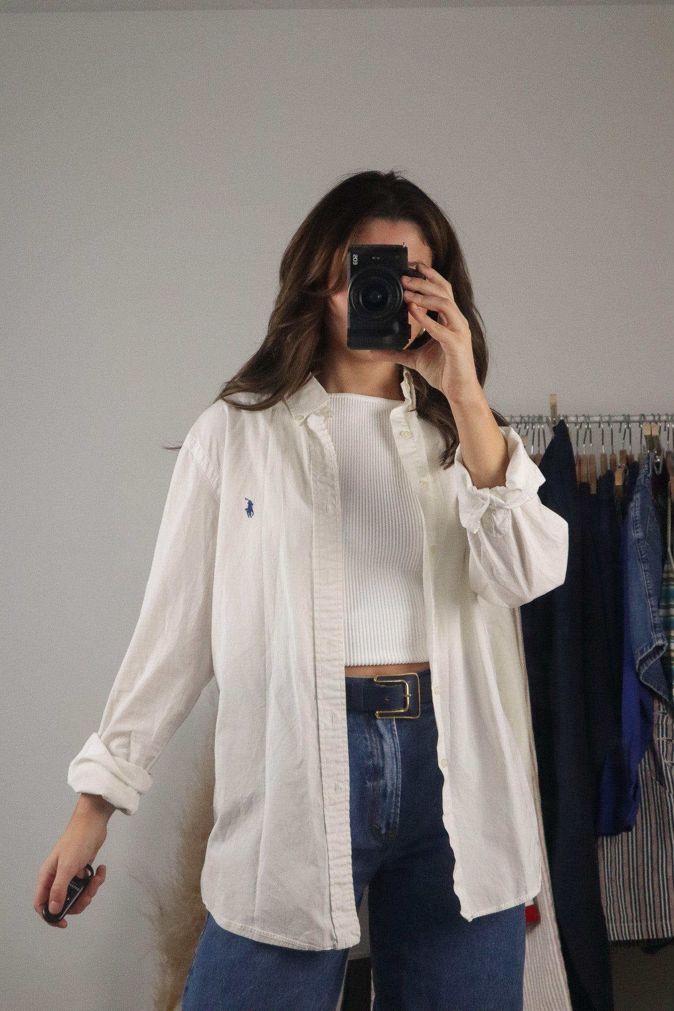 Vintage x Polo Button-Up Shirt (M)