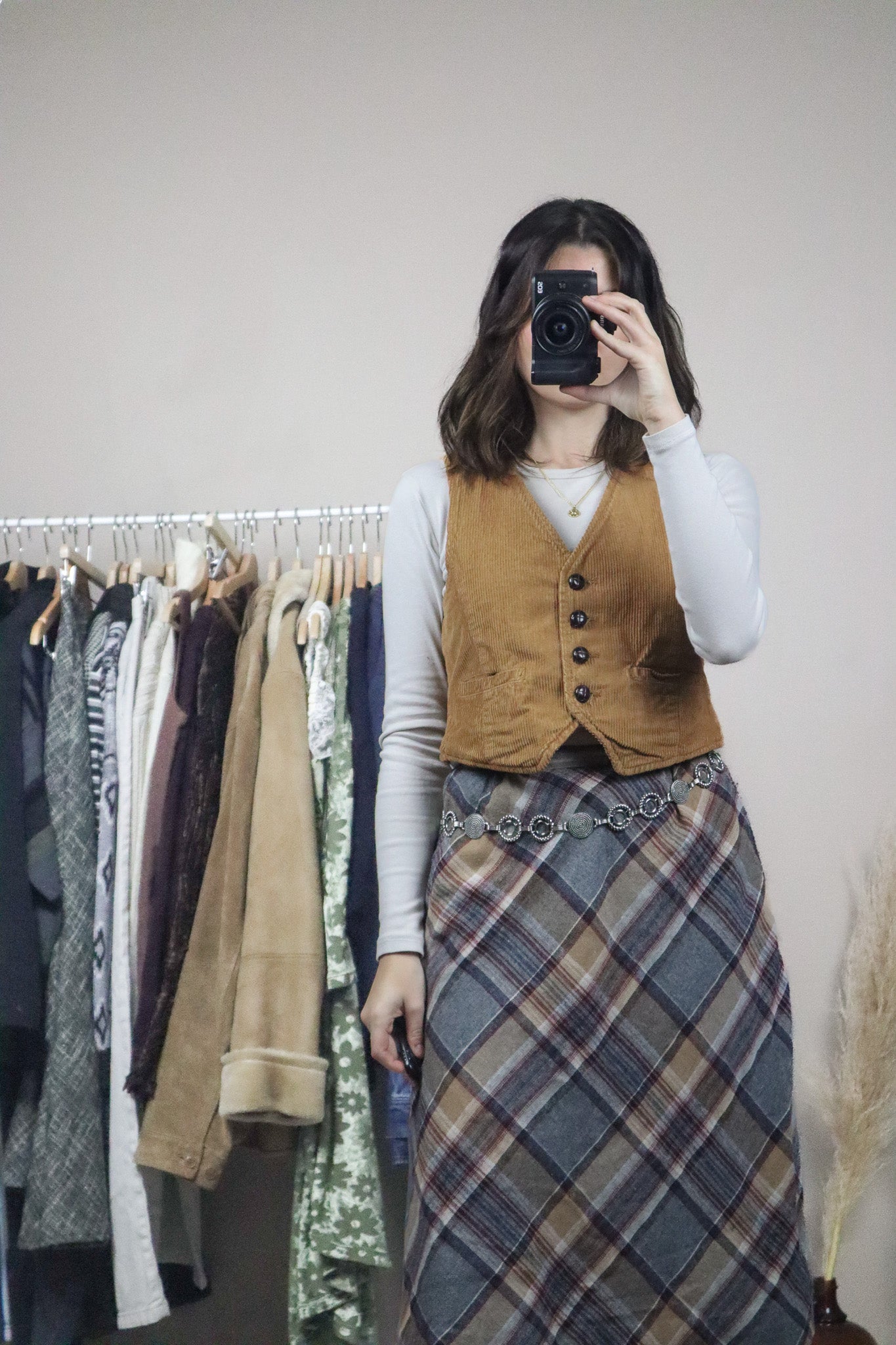 Free People x Corduroy Vest (XS/S)