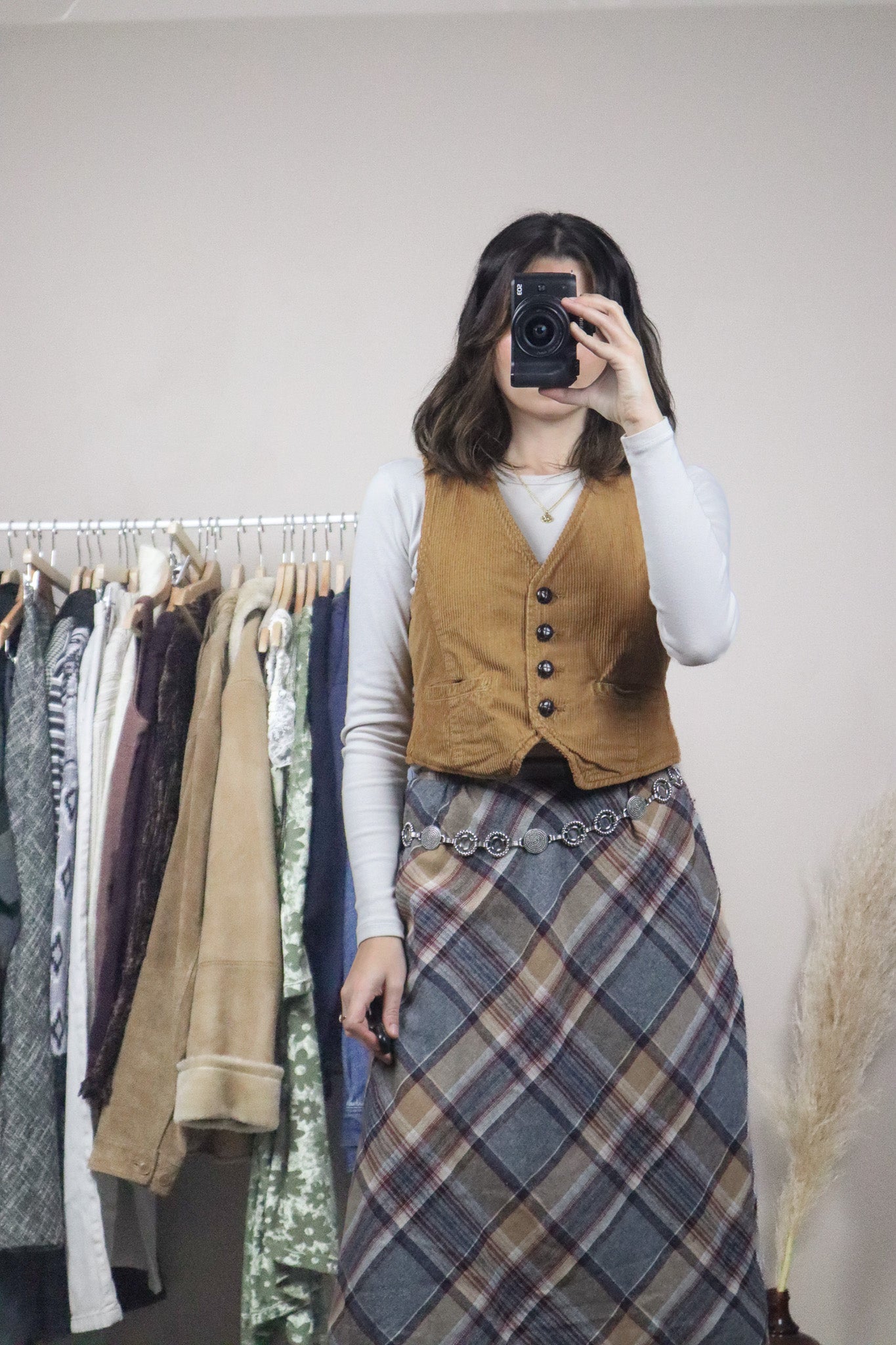 Free People x Corduroy Vest (XS/S)