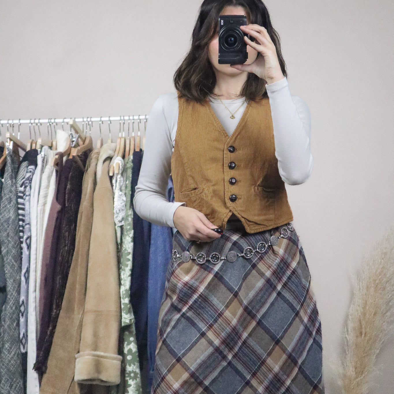 Free People x Corduroy Vest (XS/S)