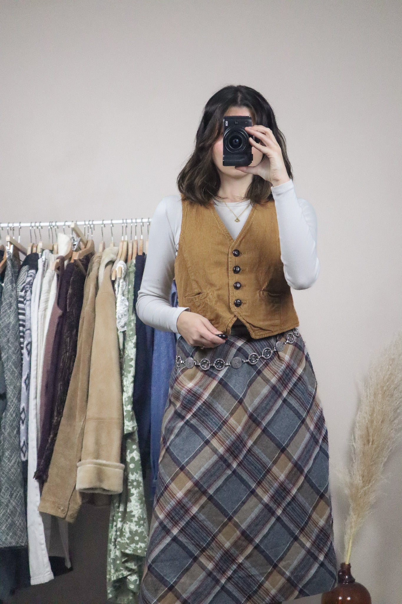 Free People x Corduroy Vest (XS/S)