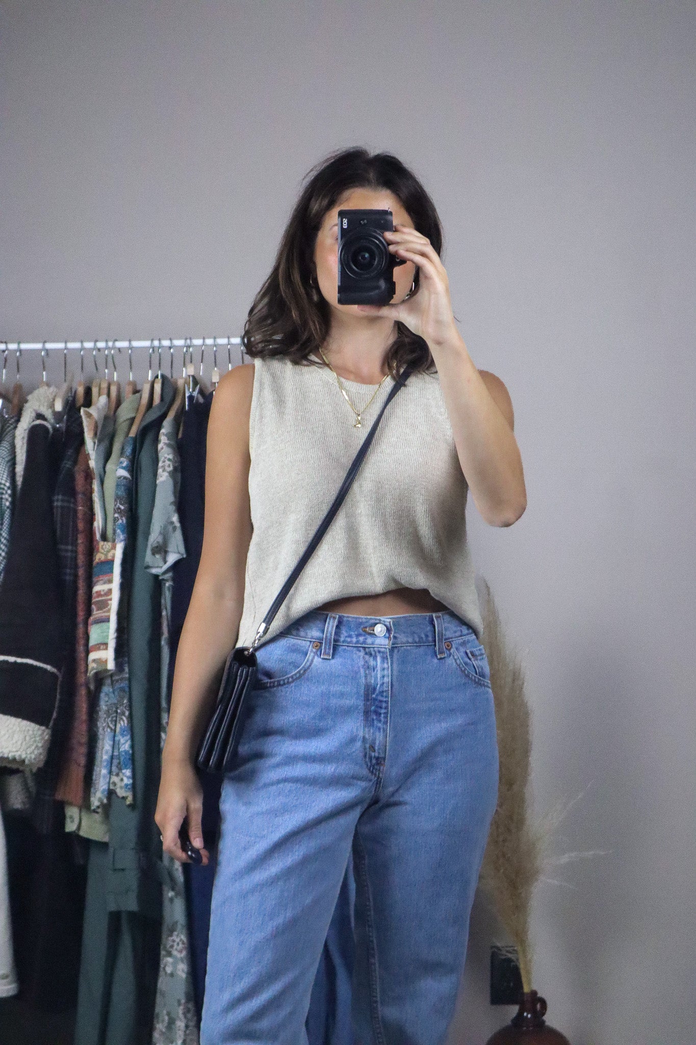 Made in Canada x Vintage x Leather Cross-Body