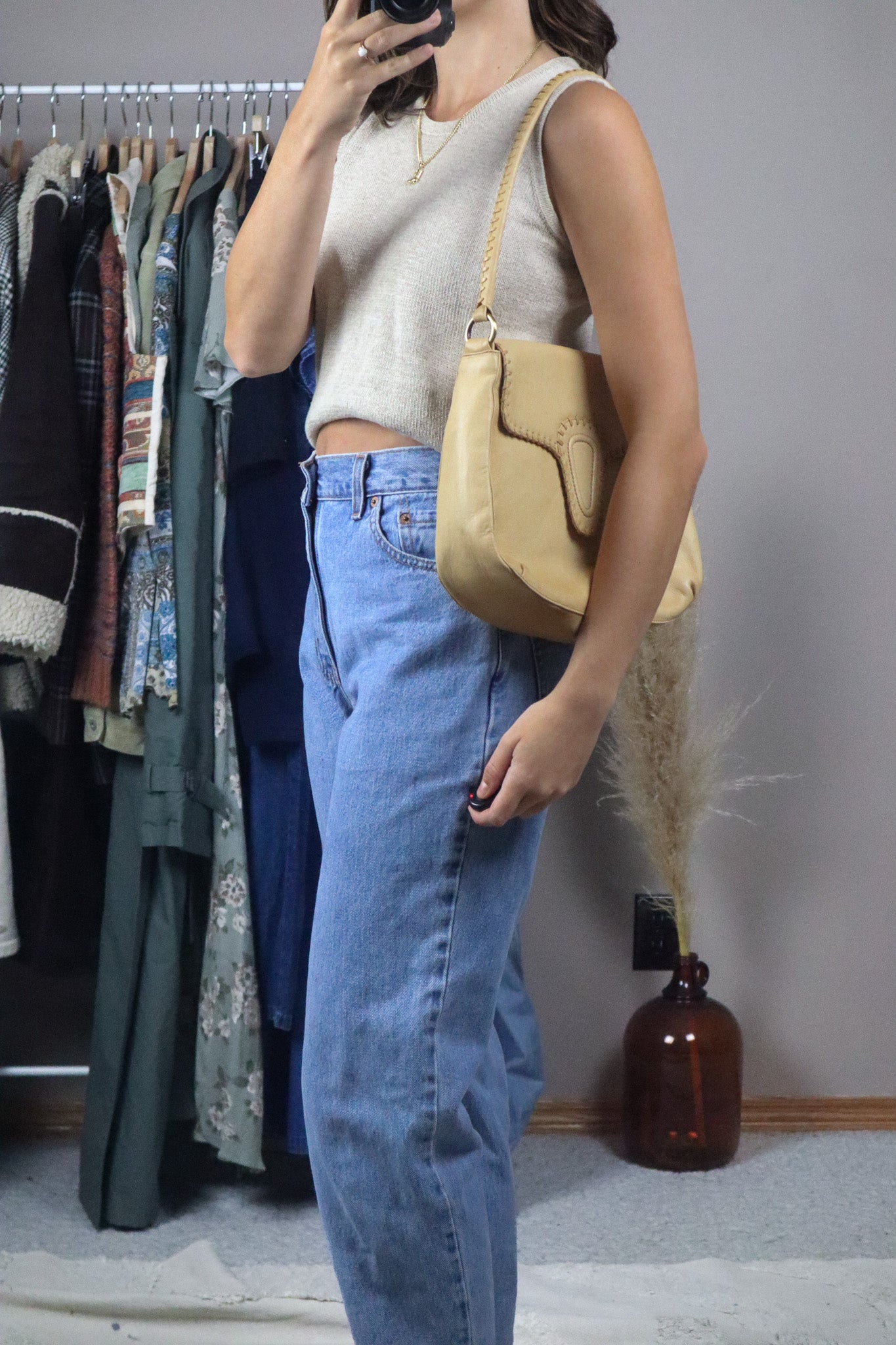 Vintage x Leather Purse