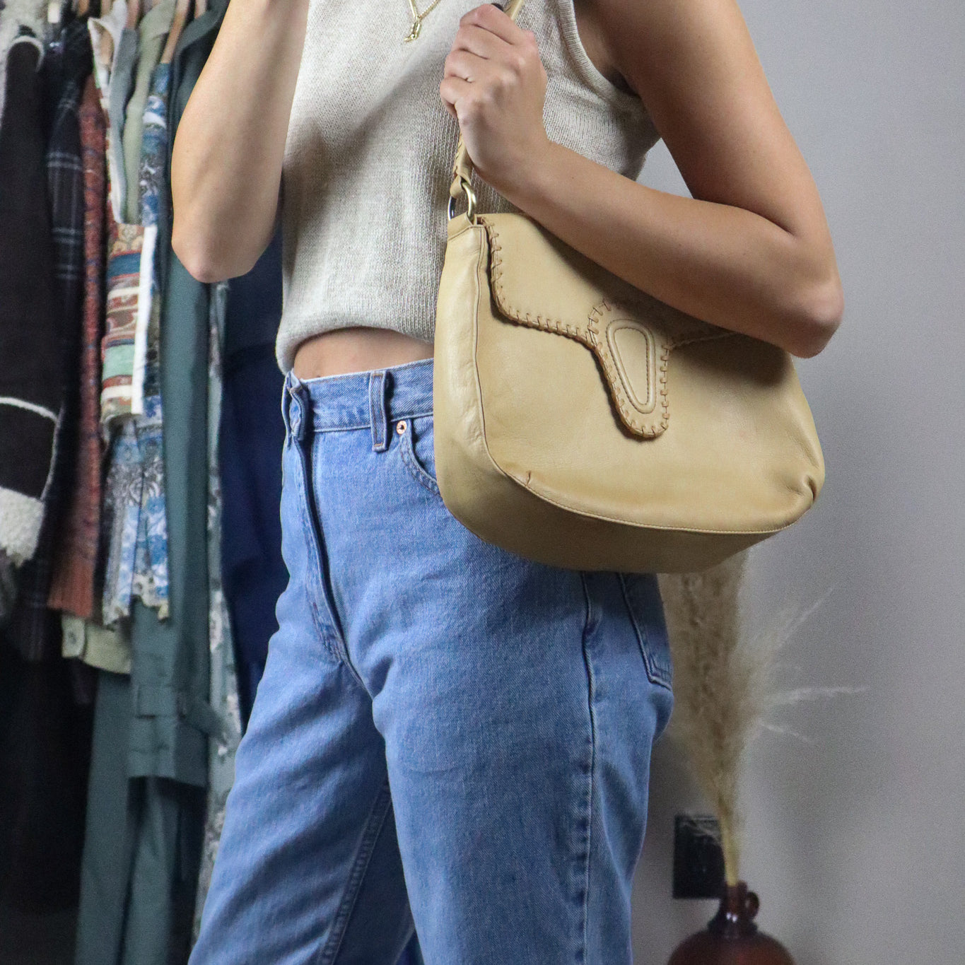 Vintage x Leather Purse