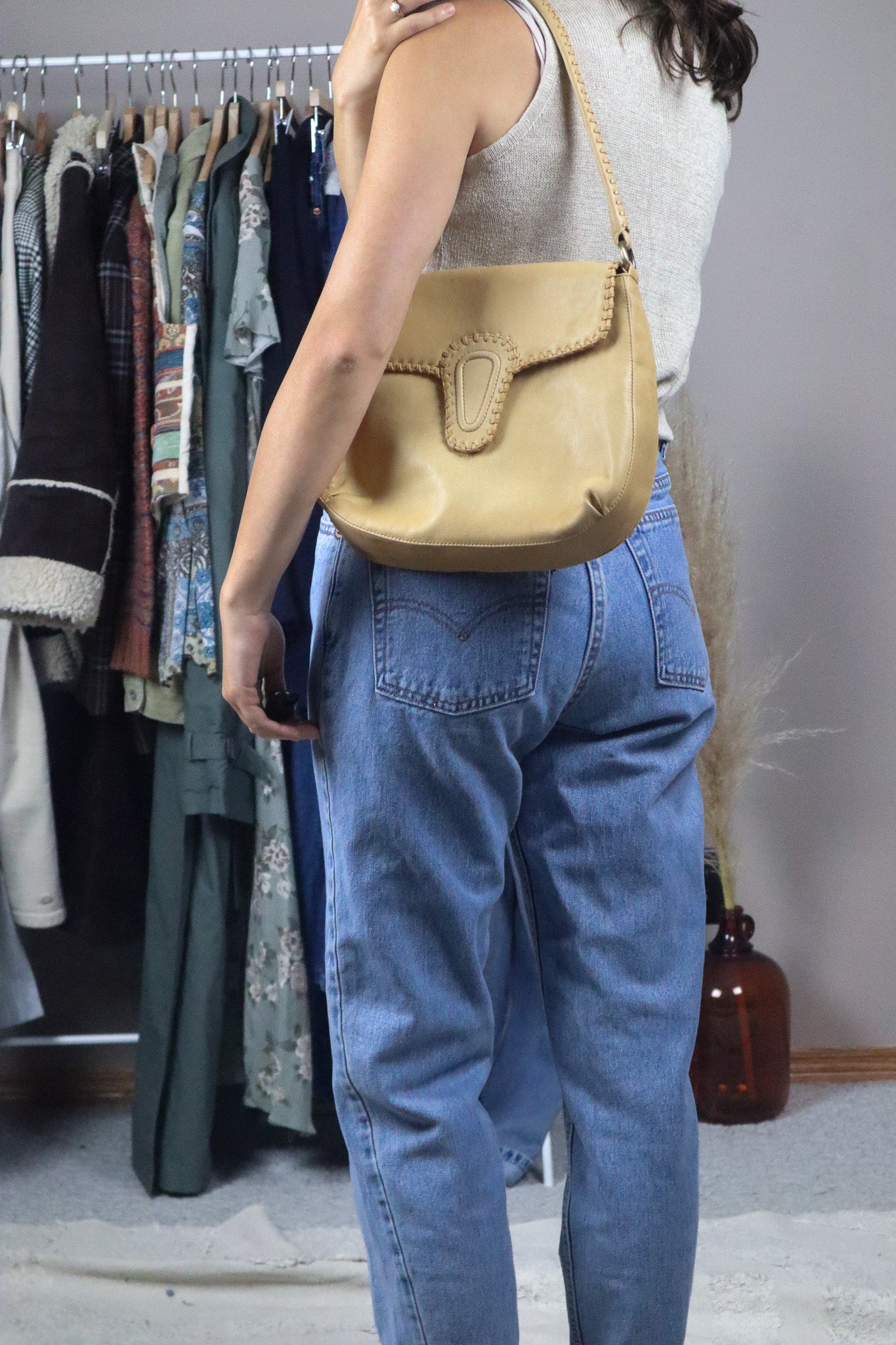 Vintage x Leather Purse