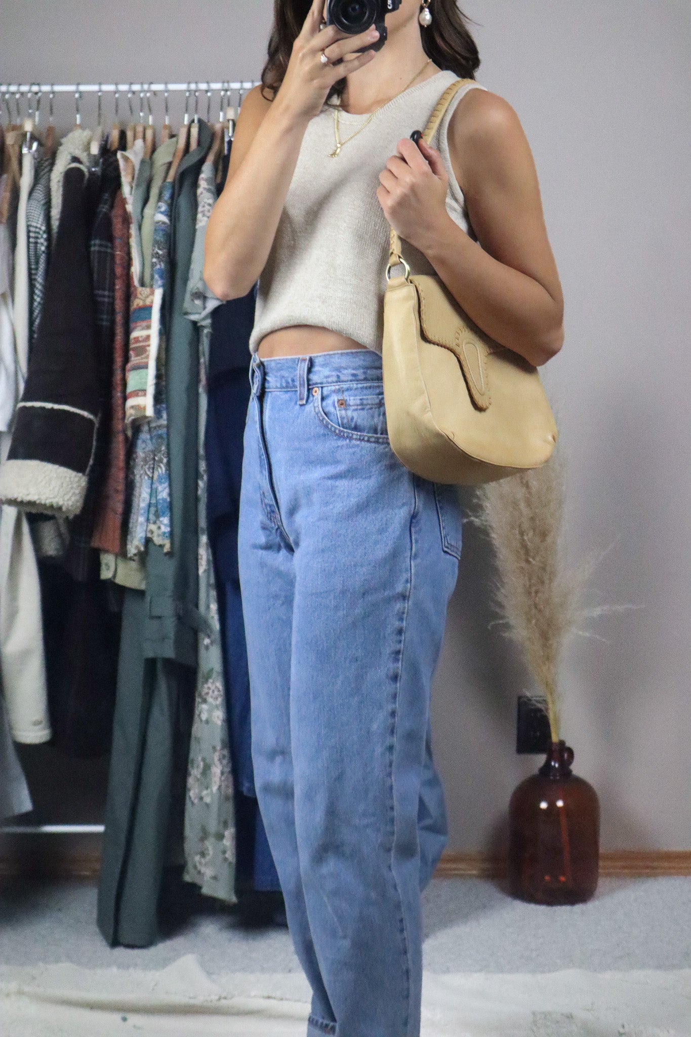 Vintage x Leather Purse