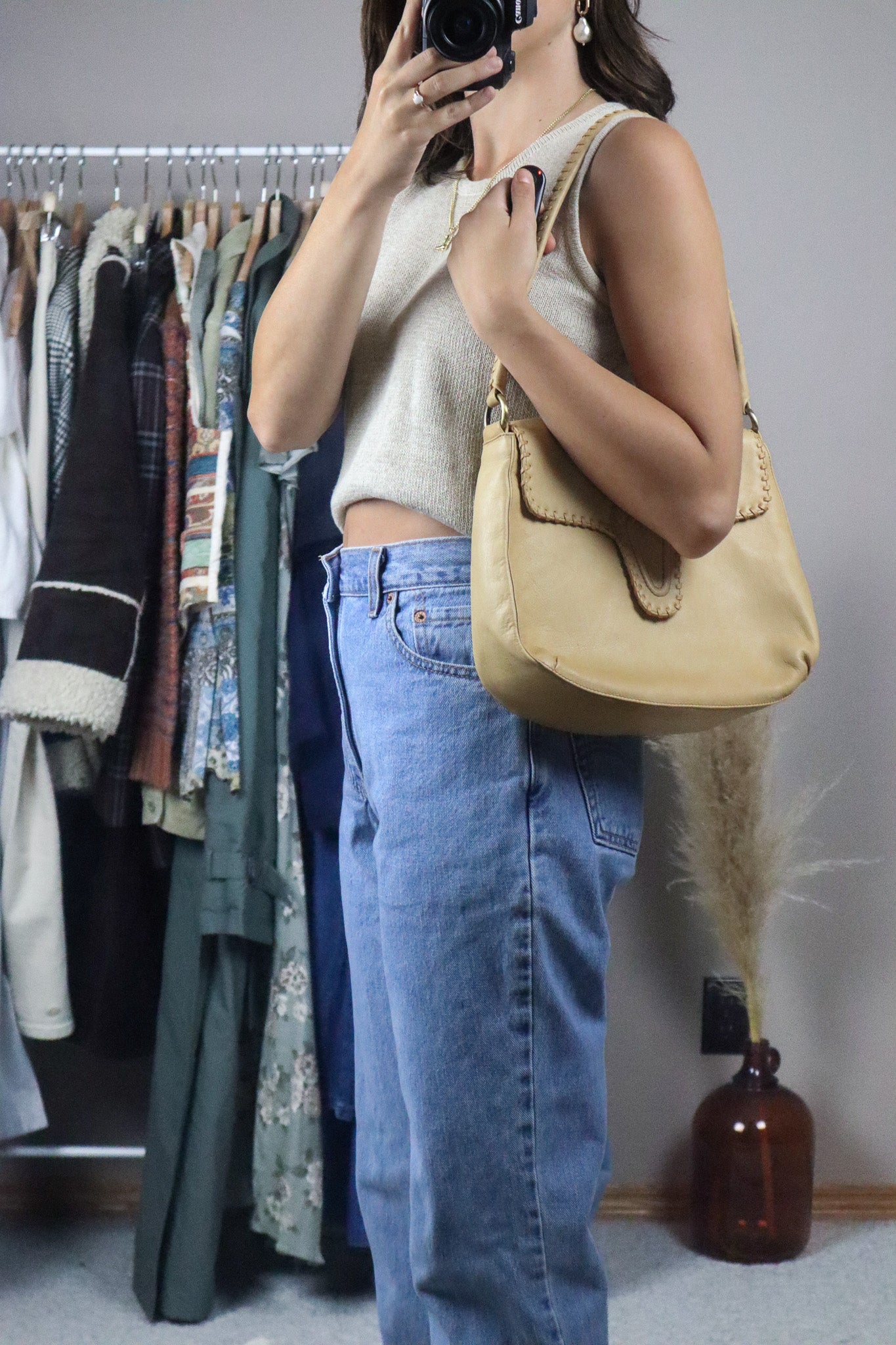 Vintage x Leather Purse