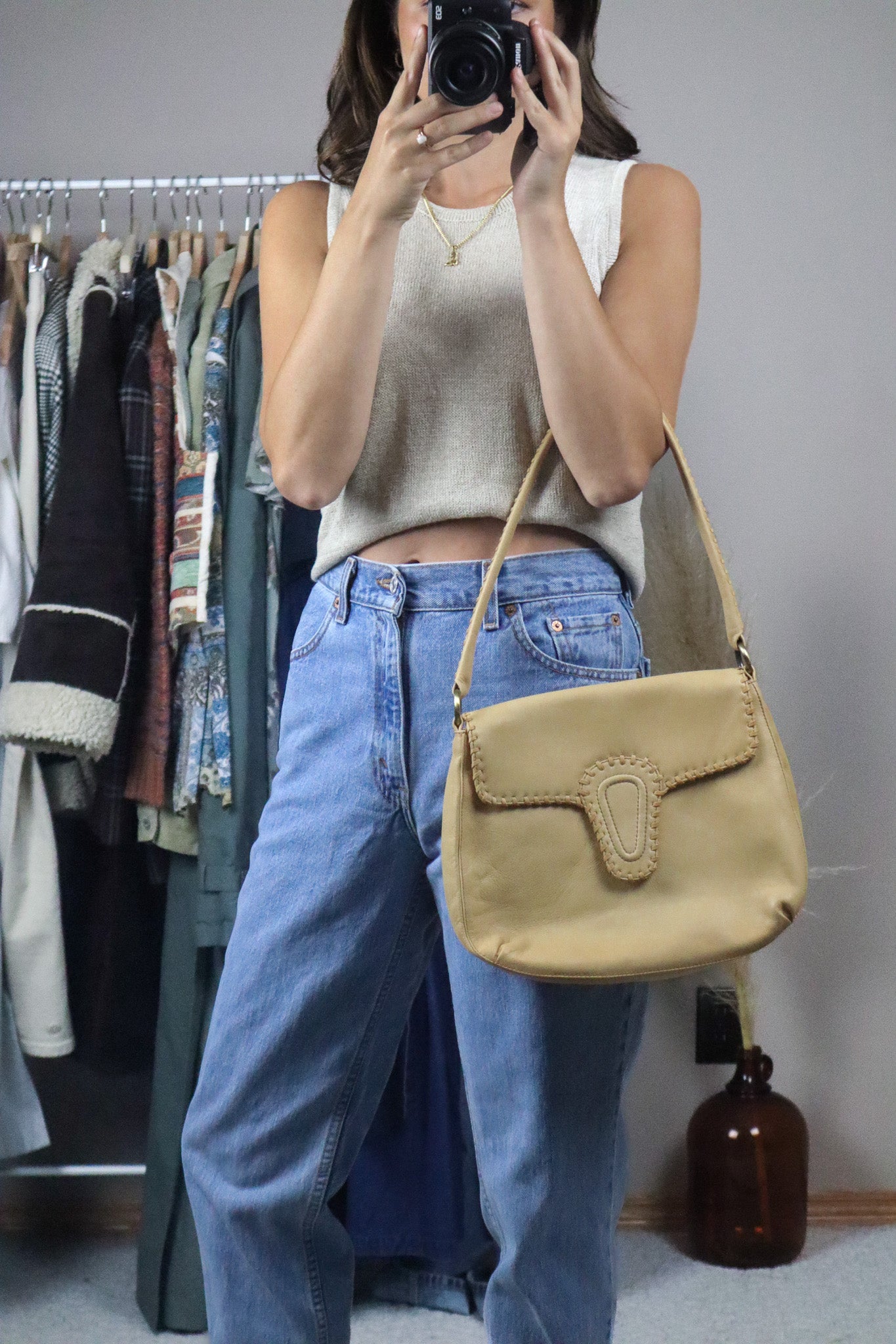 Vintage x Leather Purse