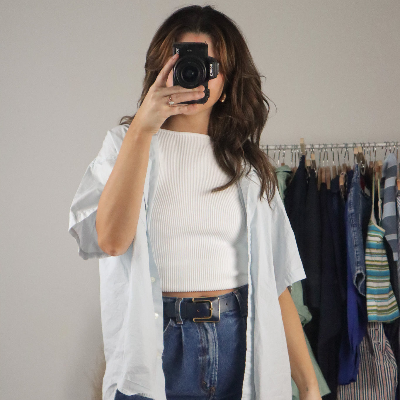 Wilfred x Button Up Top (M)