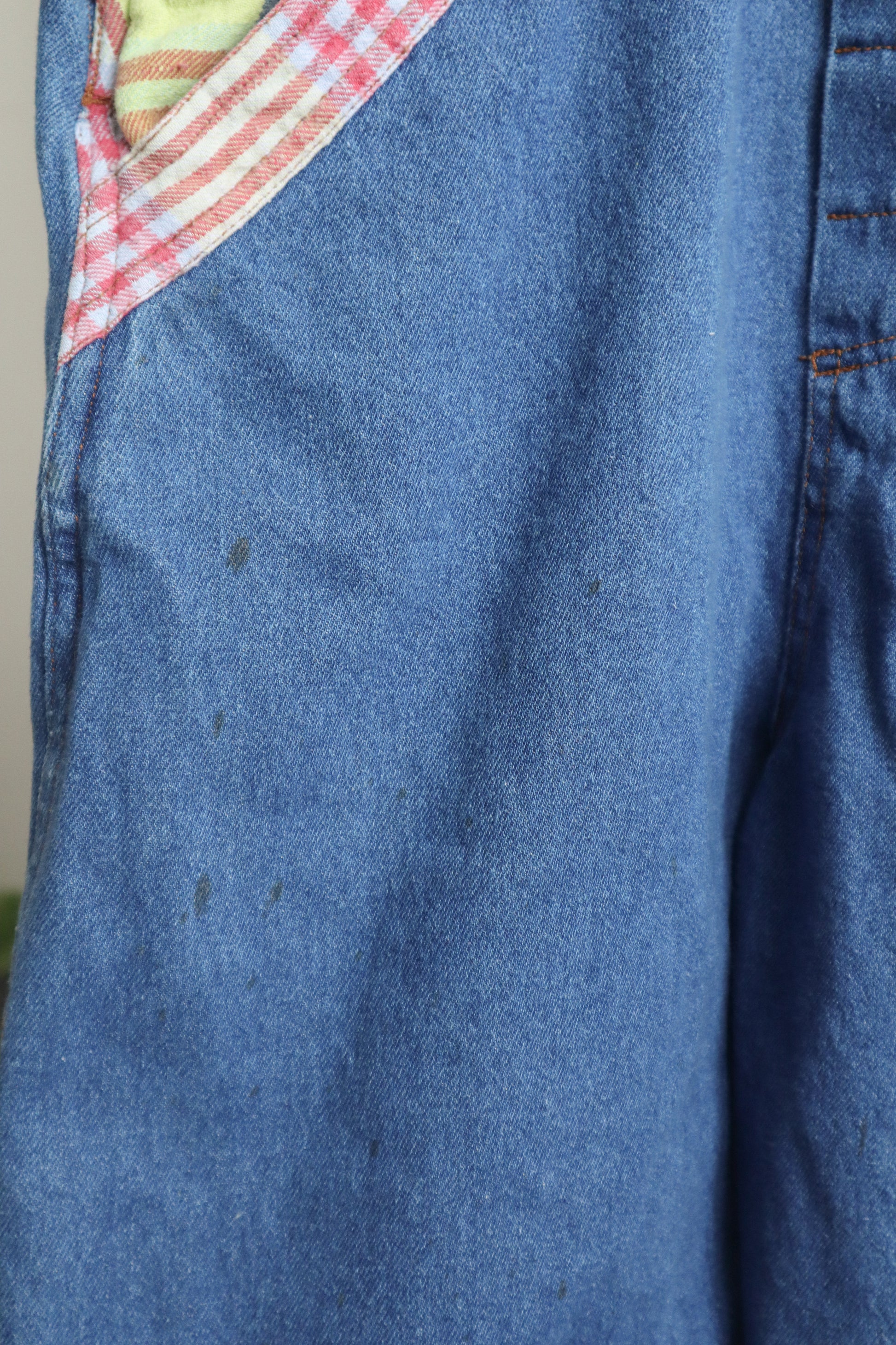 Vintage x Colour Block Overalls (S)