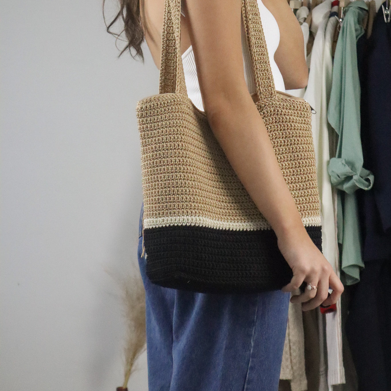 Modern x Woven Purse