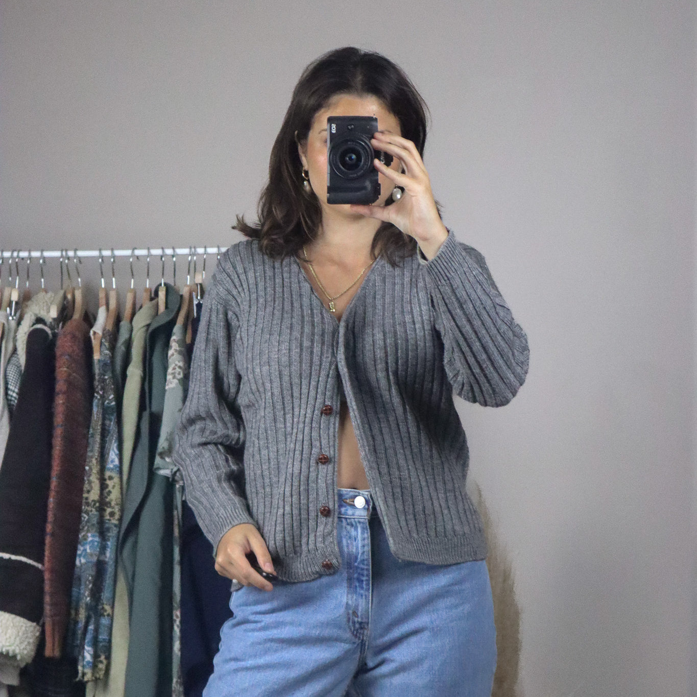 Vintage x Knit Cardigan (XS/S)