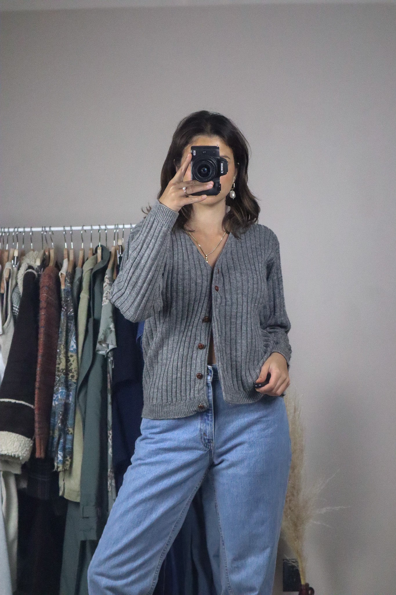 Vintage x Knit Cardigan (XS/S)
