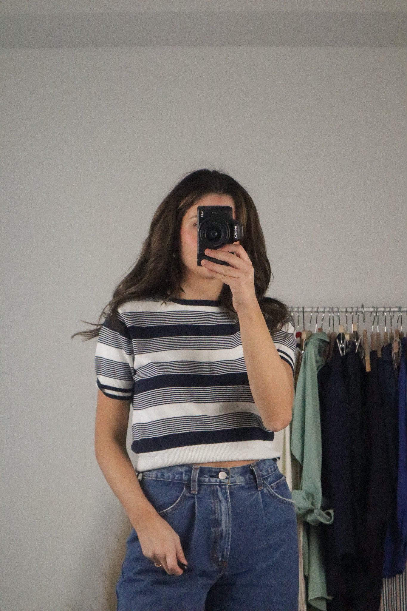 Vintage x Striped T-Shirt (S)