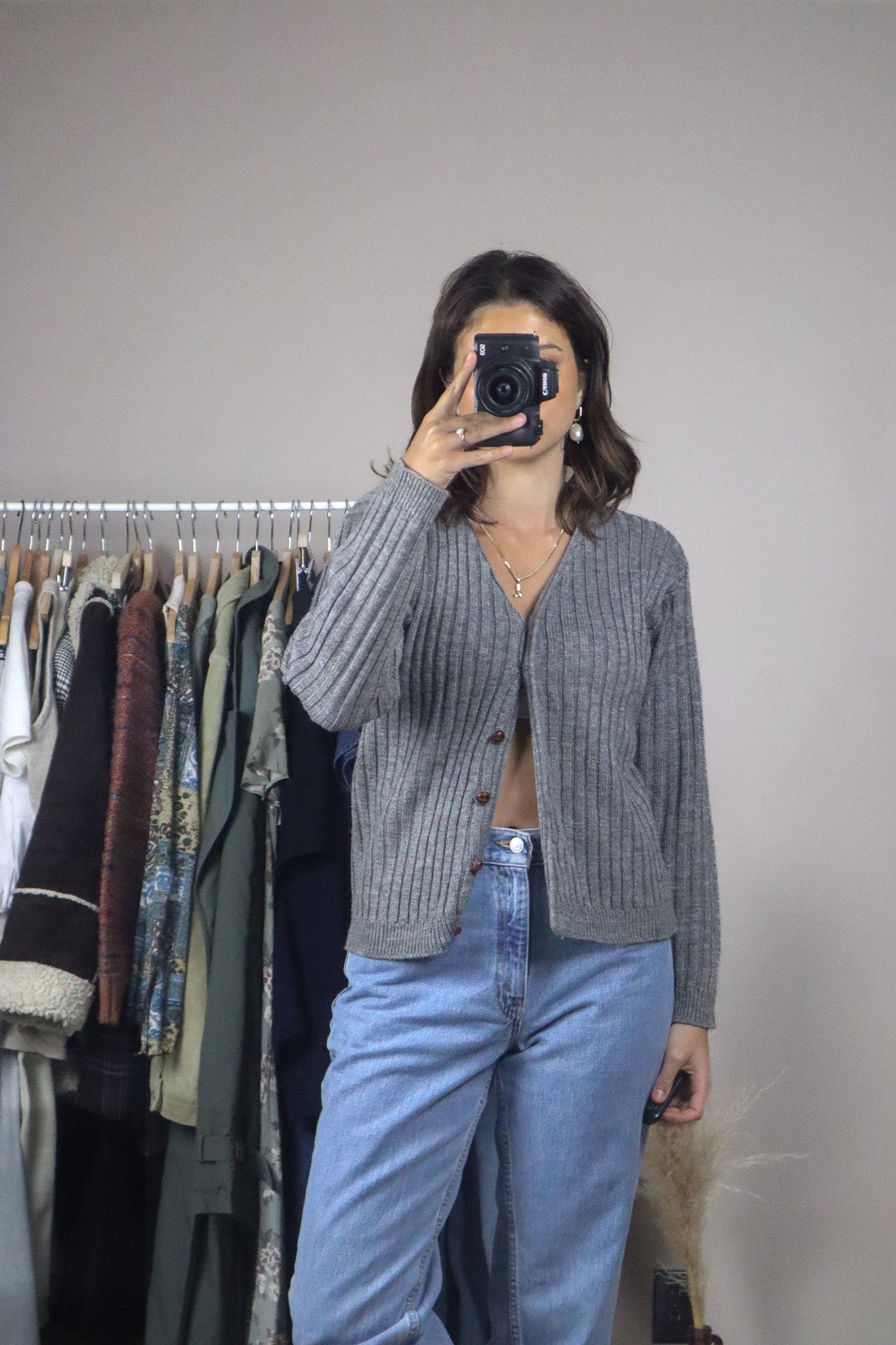 Vintage x Knit Cardigan (XS/S)