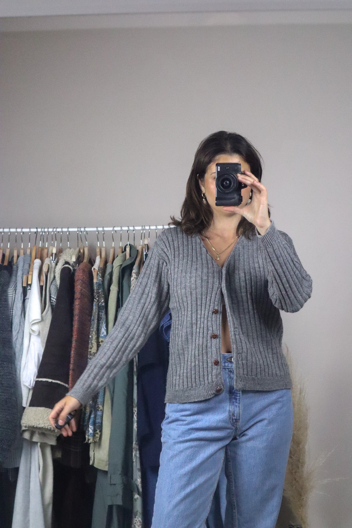Vintage x Knit Cardigan (XS/S)