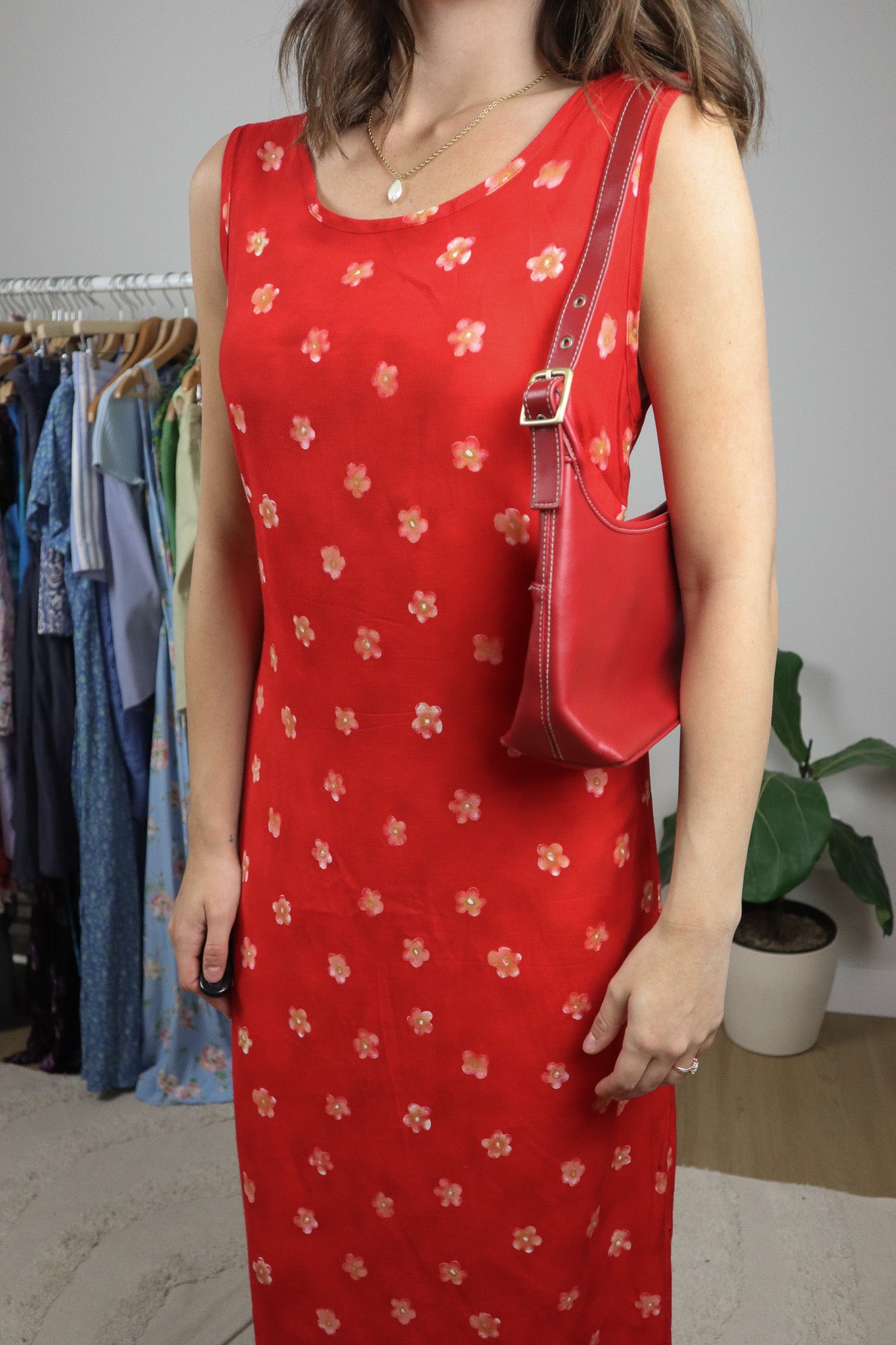 Vintage x Faux Leather Purse