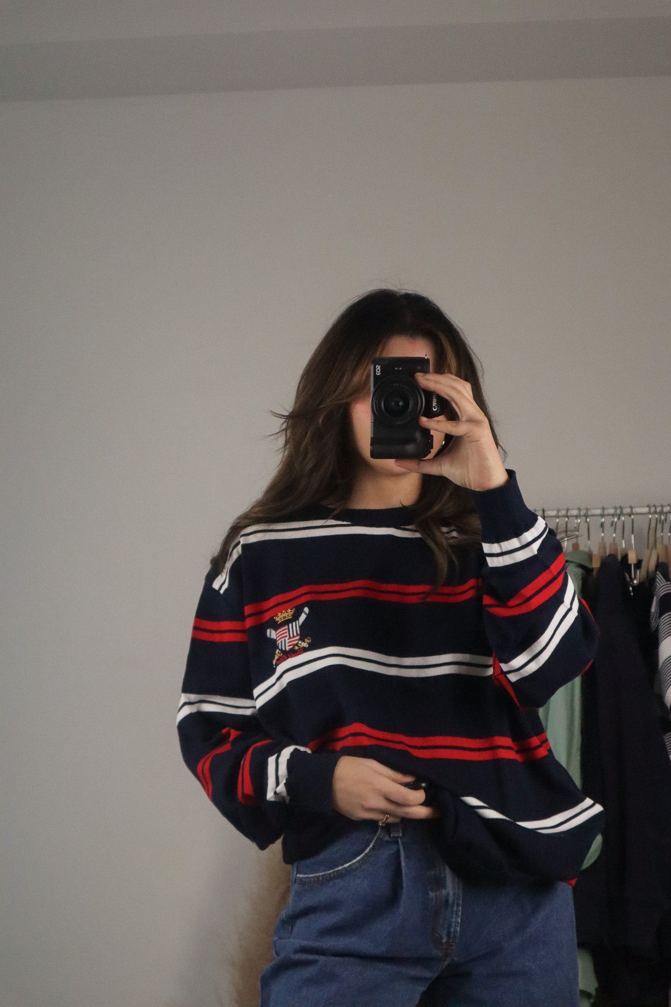 Made in Italy x Striped Crew Neck (XL-3XL)