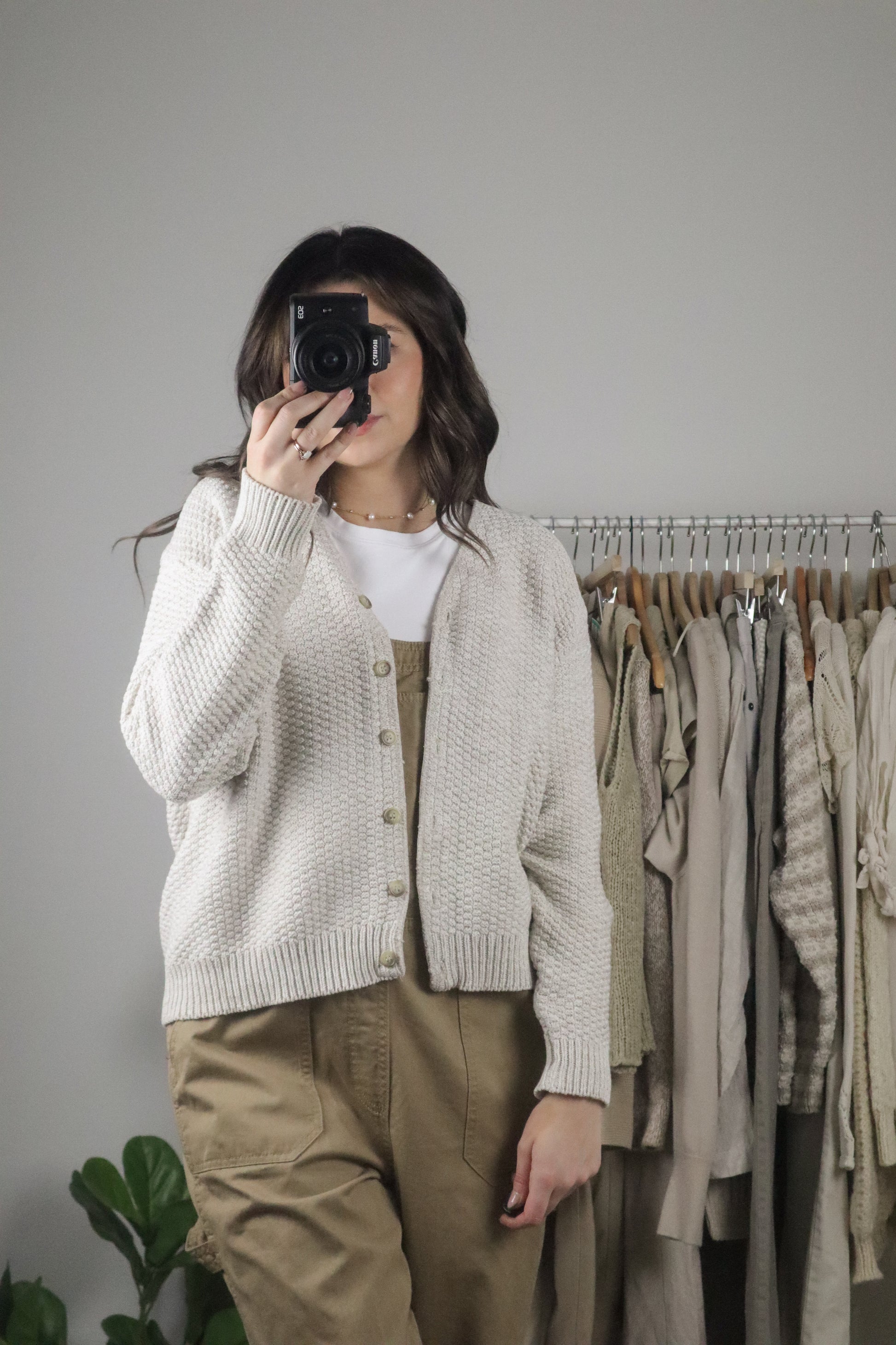 Made in Canada x Vintage x Cardigan (S/M)