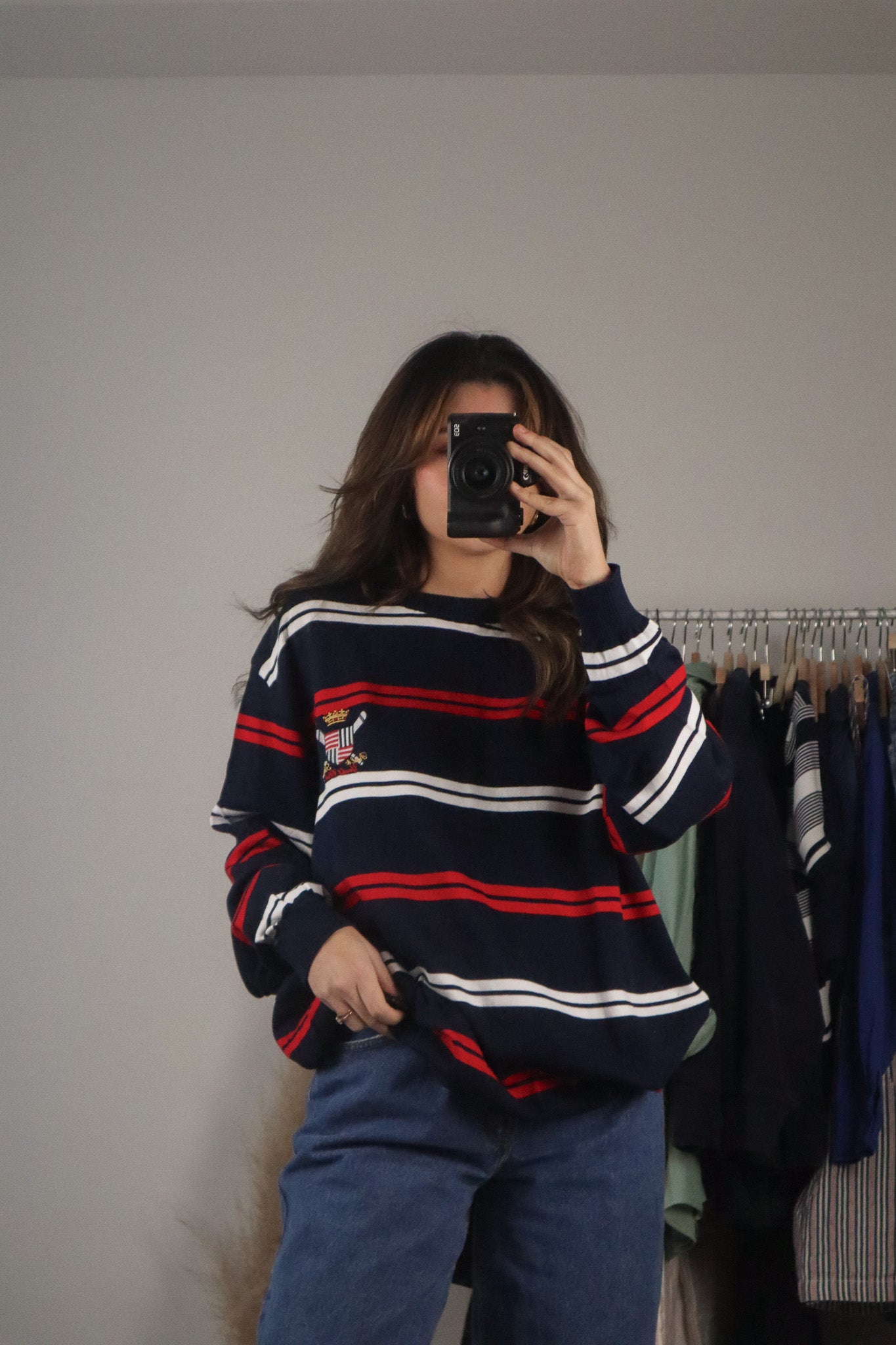 Made in Italy x Striped Crew Neck (XL-3XL)