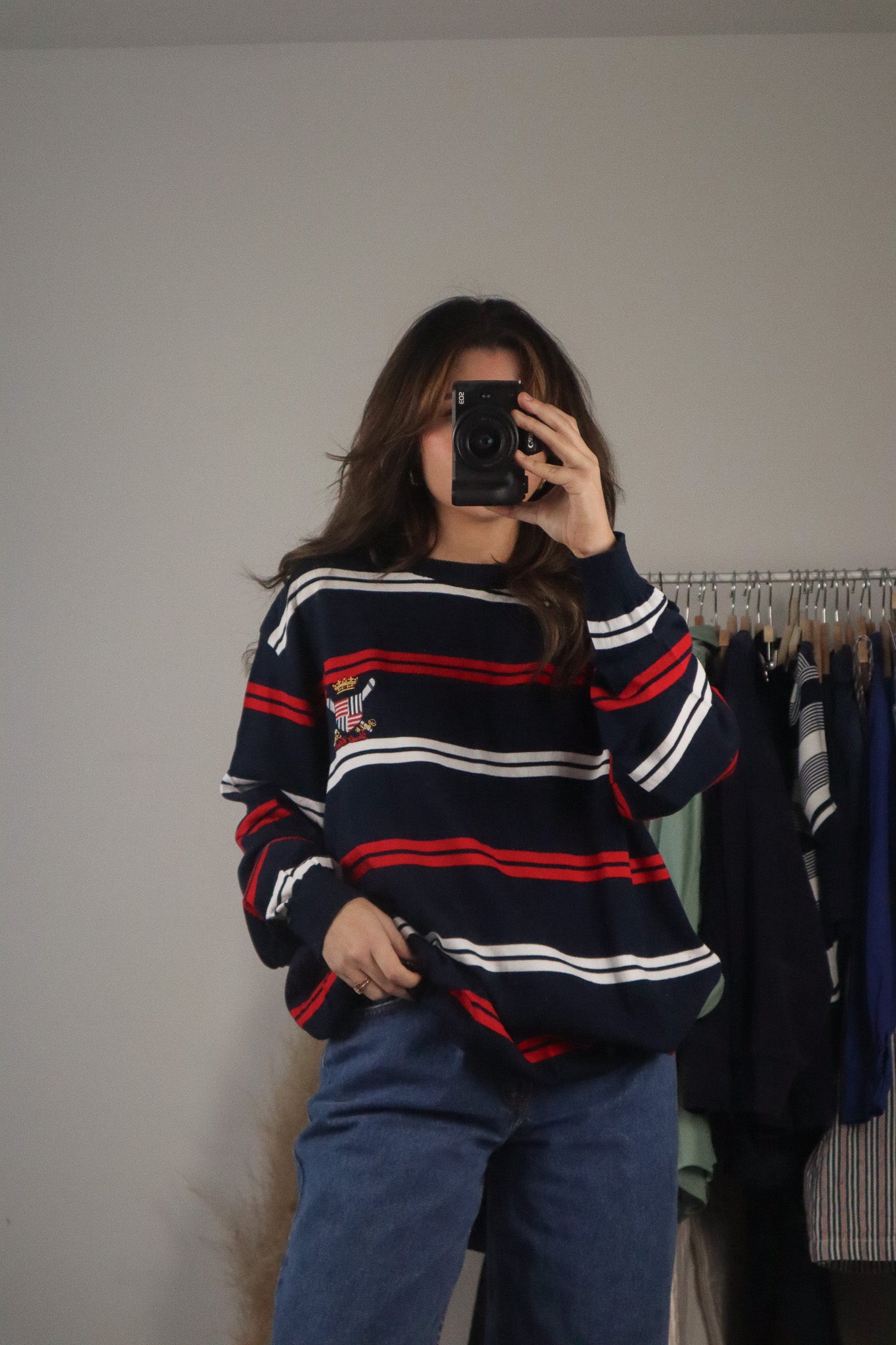 Made in Italy x Striped Crew Neck (XL-3XL)